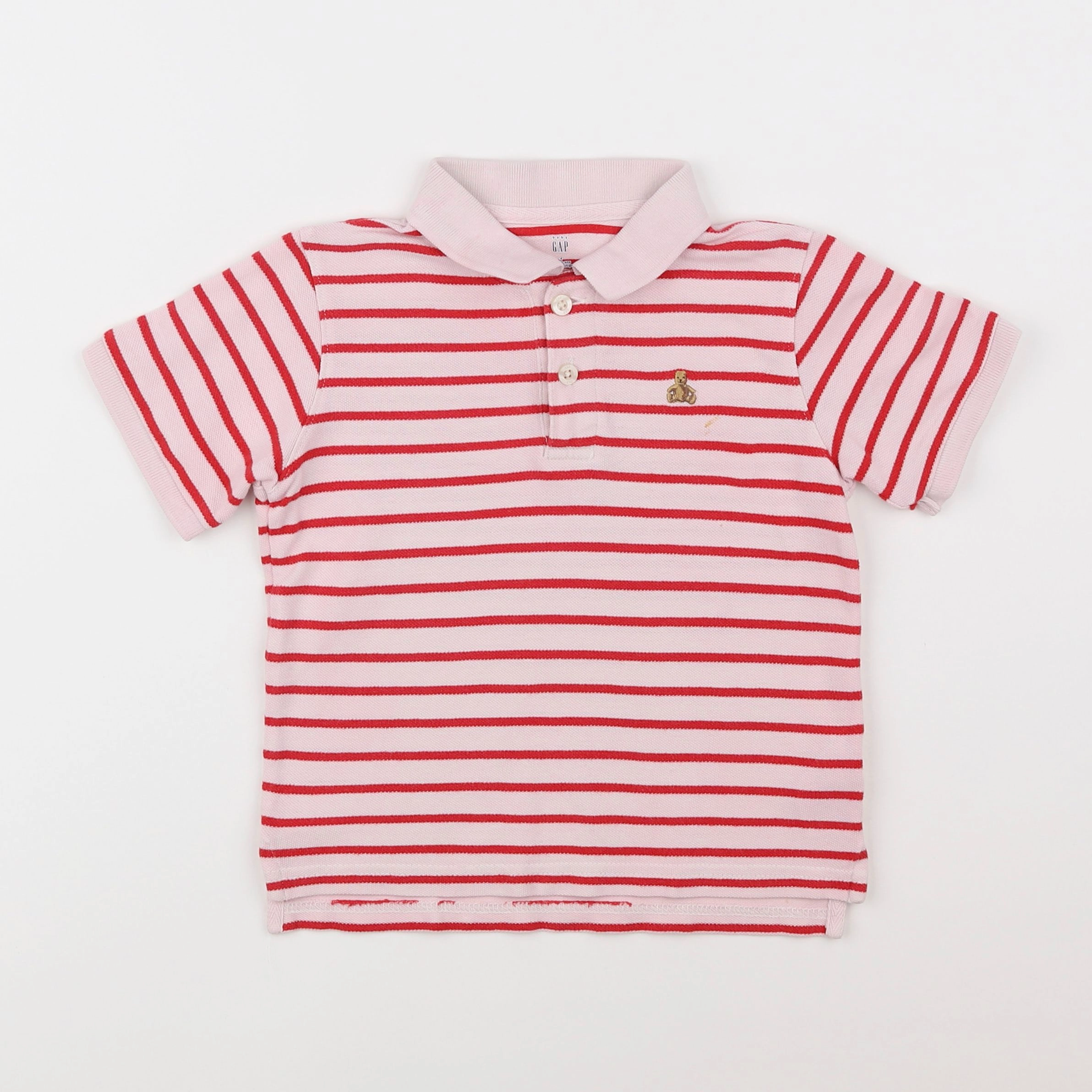 GAP - polo rose - 4 ans