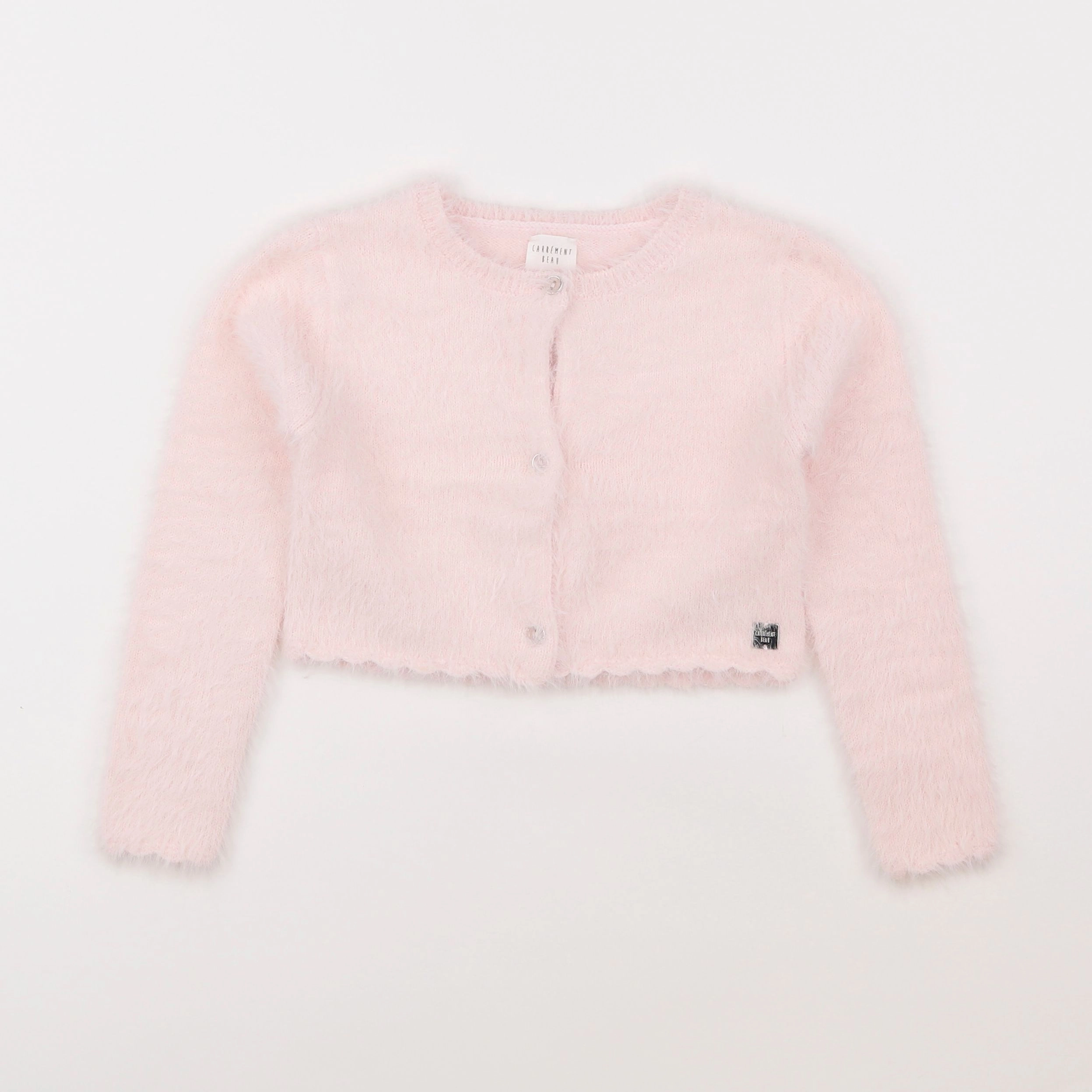 Carrément Beau - gilet rose - 4 ans