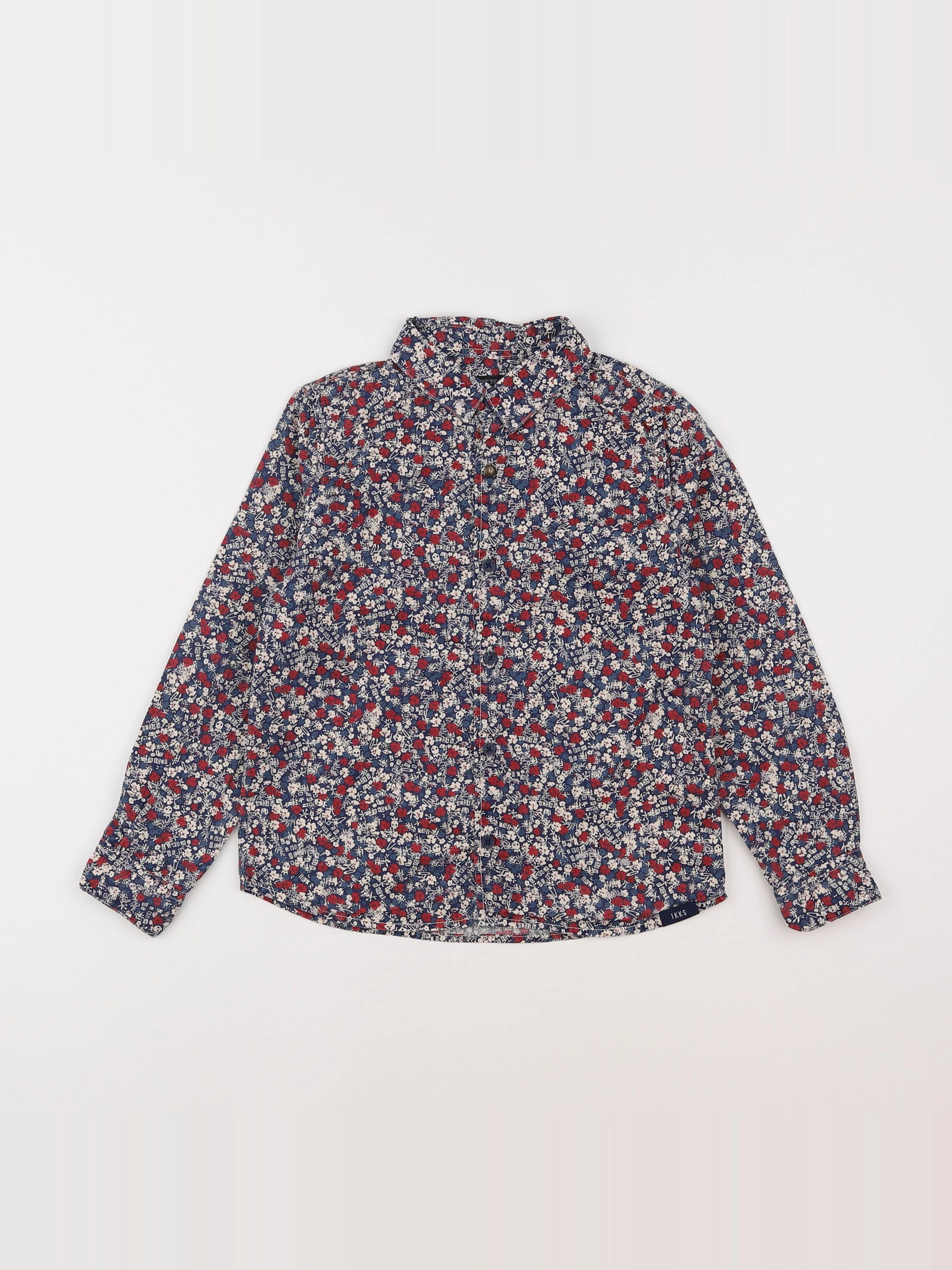 IKKS - chemise rouge - 6 ans