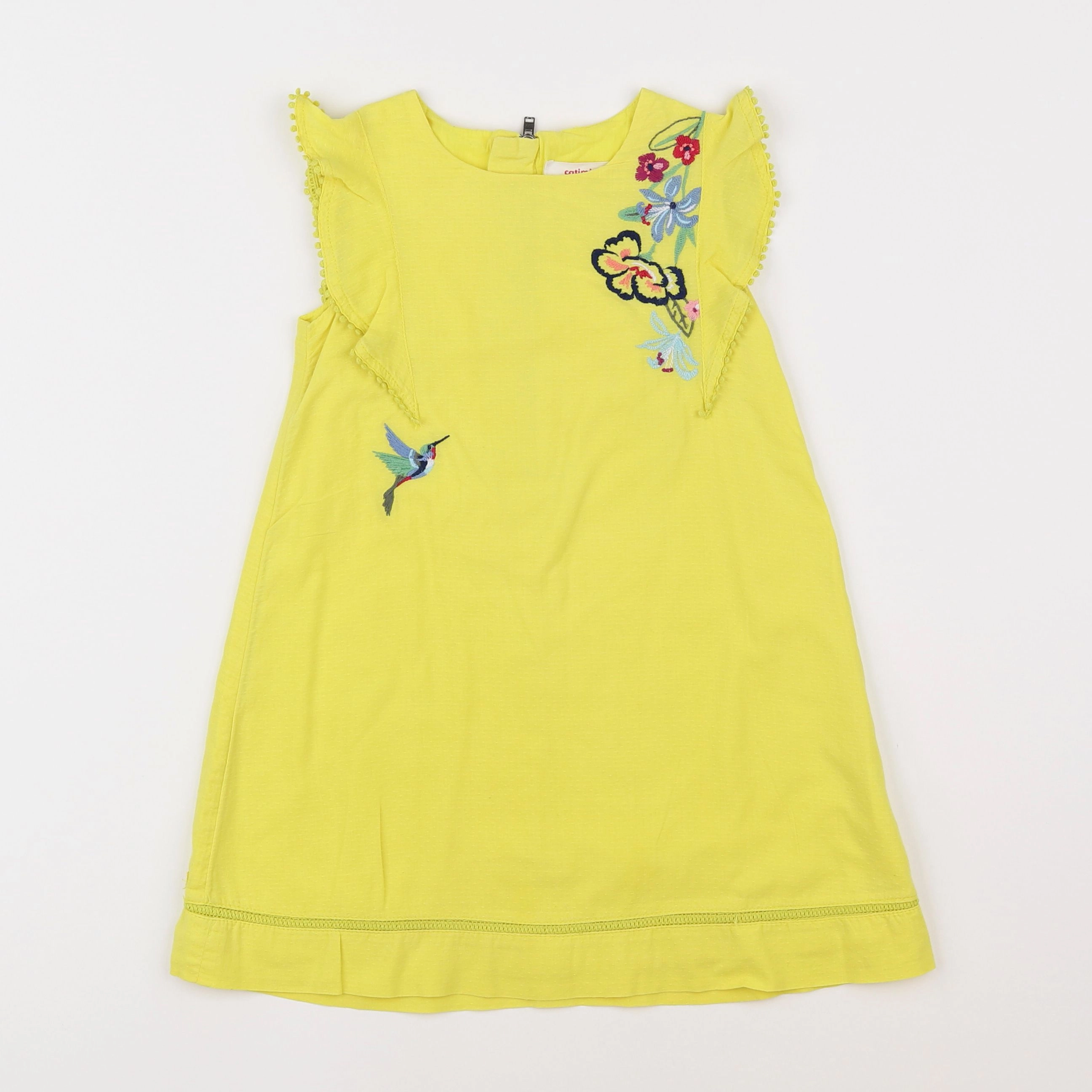 Catimini - robe jaune - 4 ans