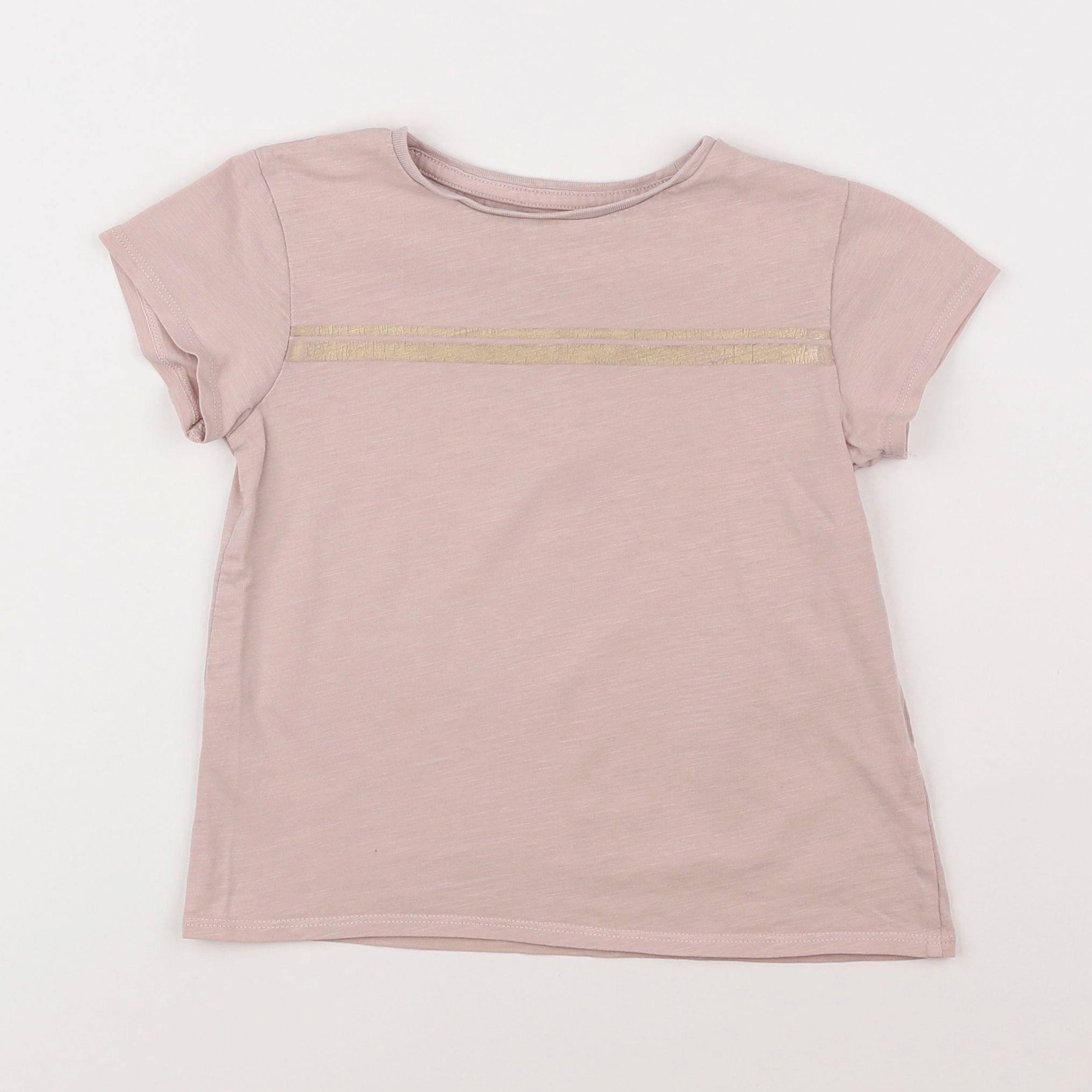Vertbaudet - tee-shirt marron - 6 ans