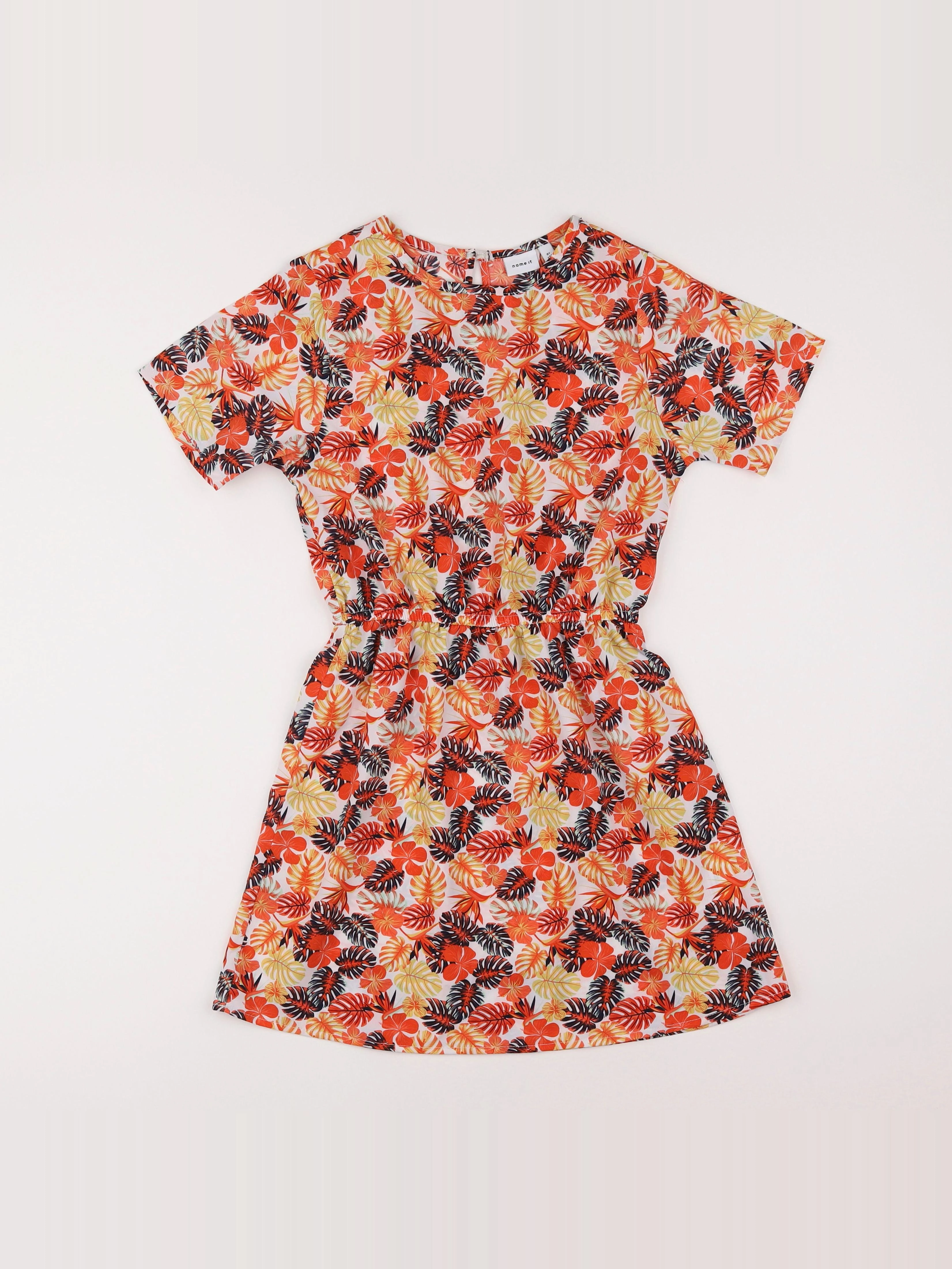 Name it - robe multicolore - 9 ans