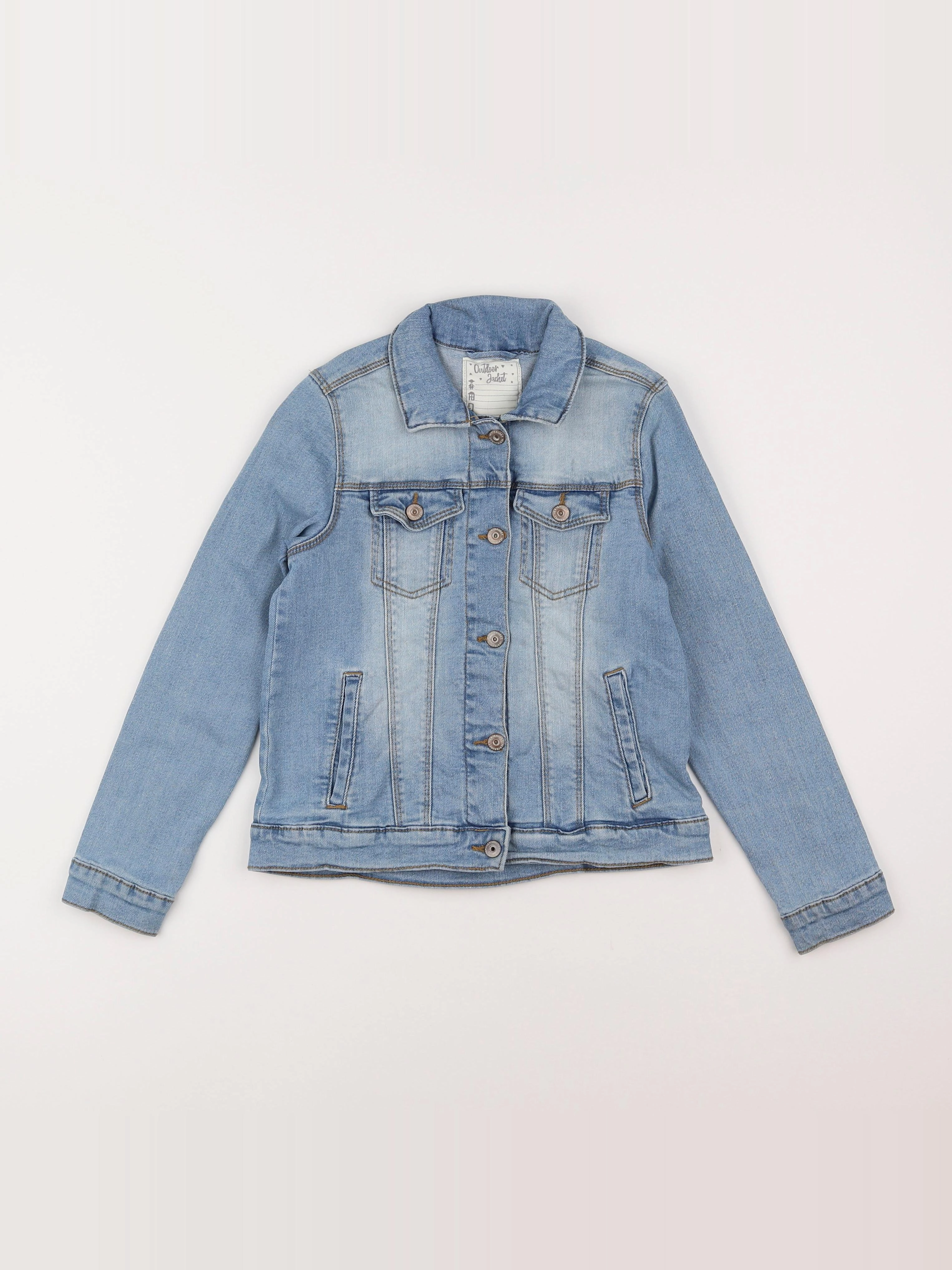 Vertbaudet - veste bleu - 8 ans