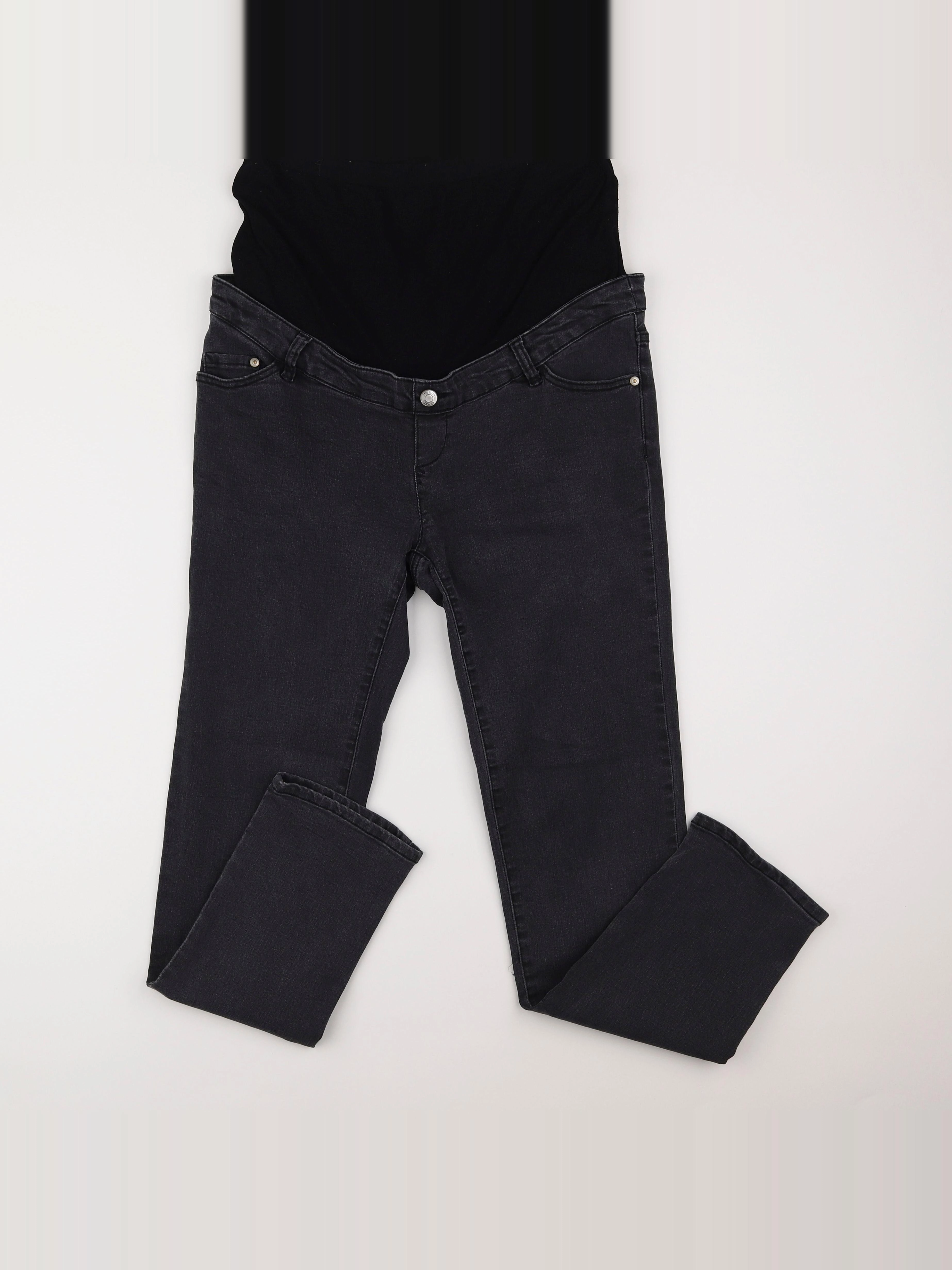 Vertbaudet - jean grossesse gris - 42
