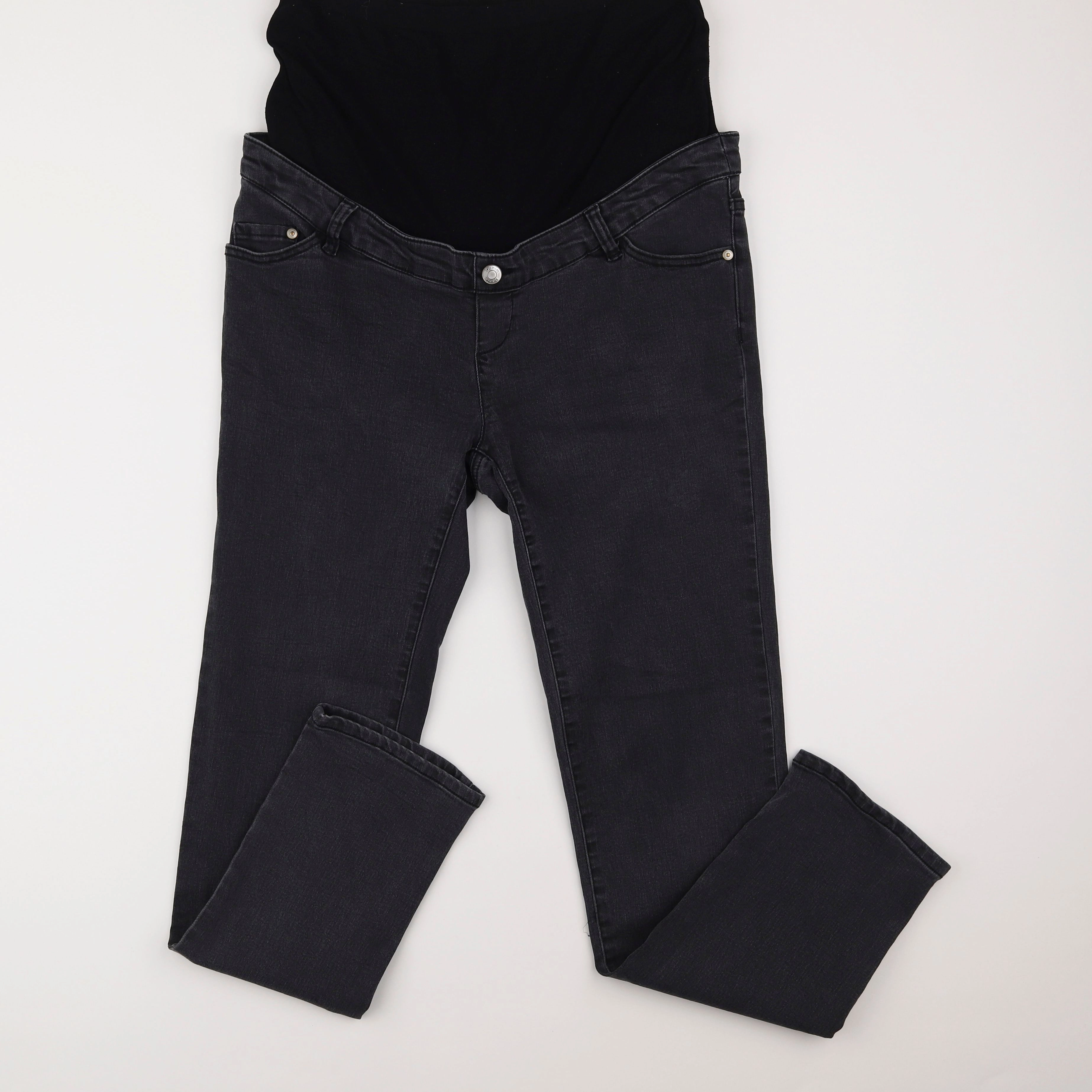 Vertbaudet - jean grossesse gris - 42
