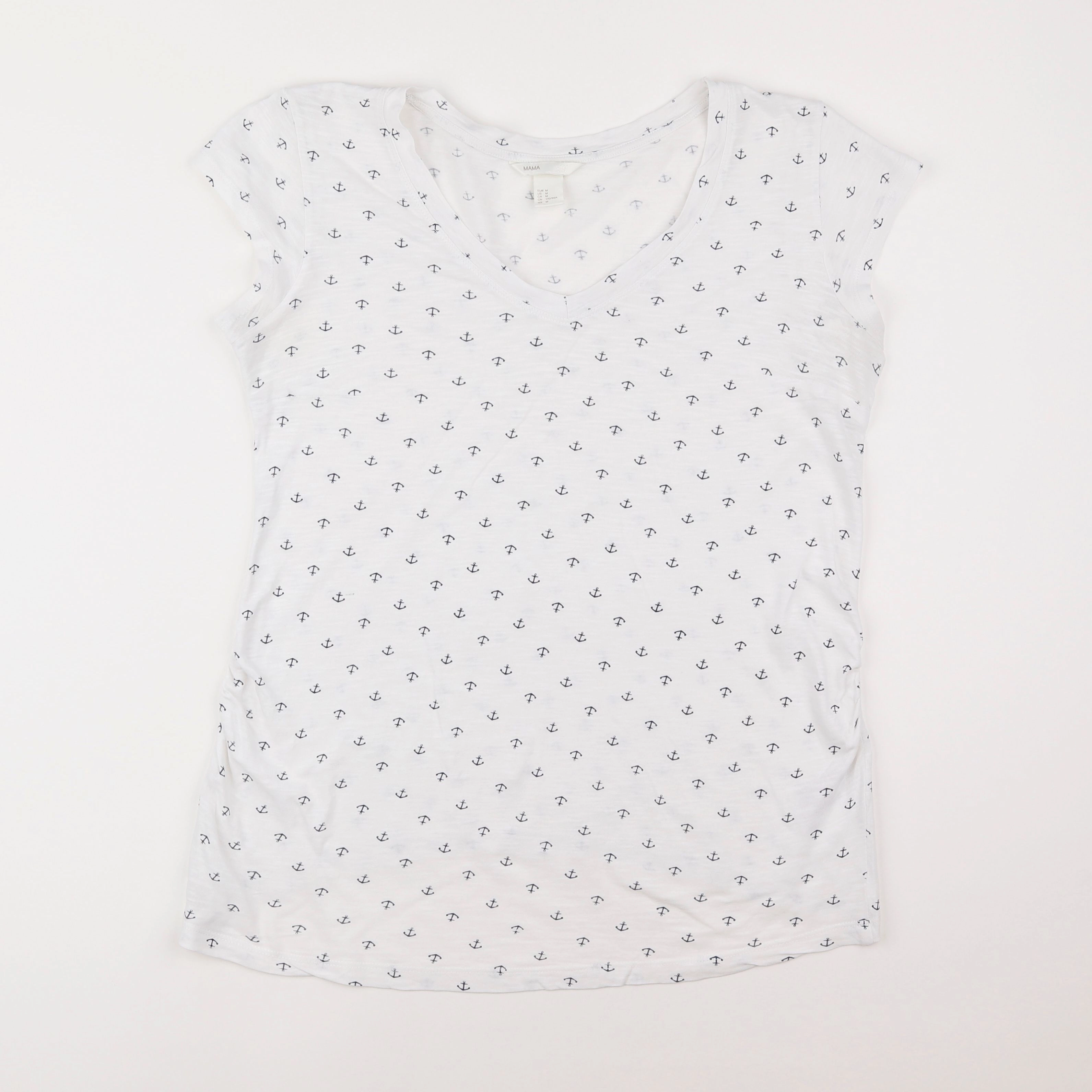 H&M - tee-shirt grossesse blanc - 40 à 42