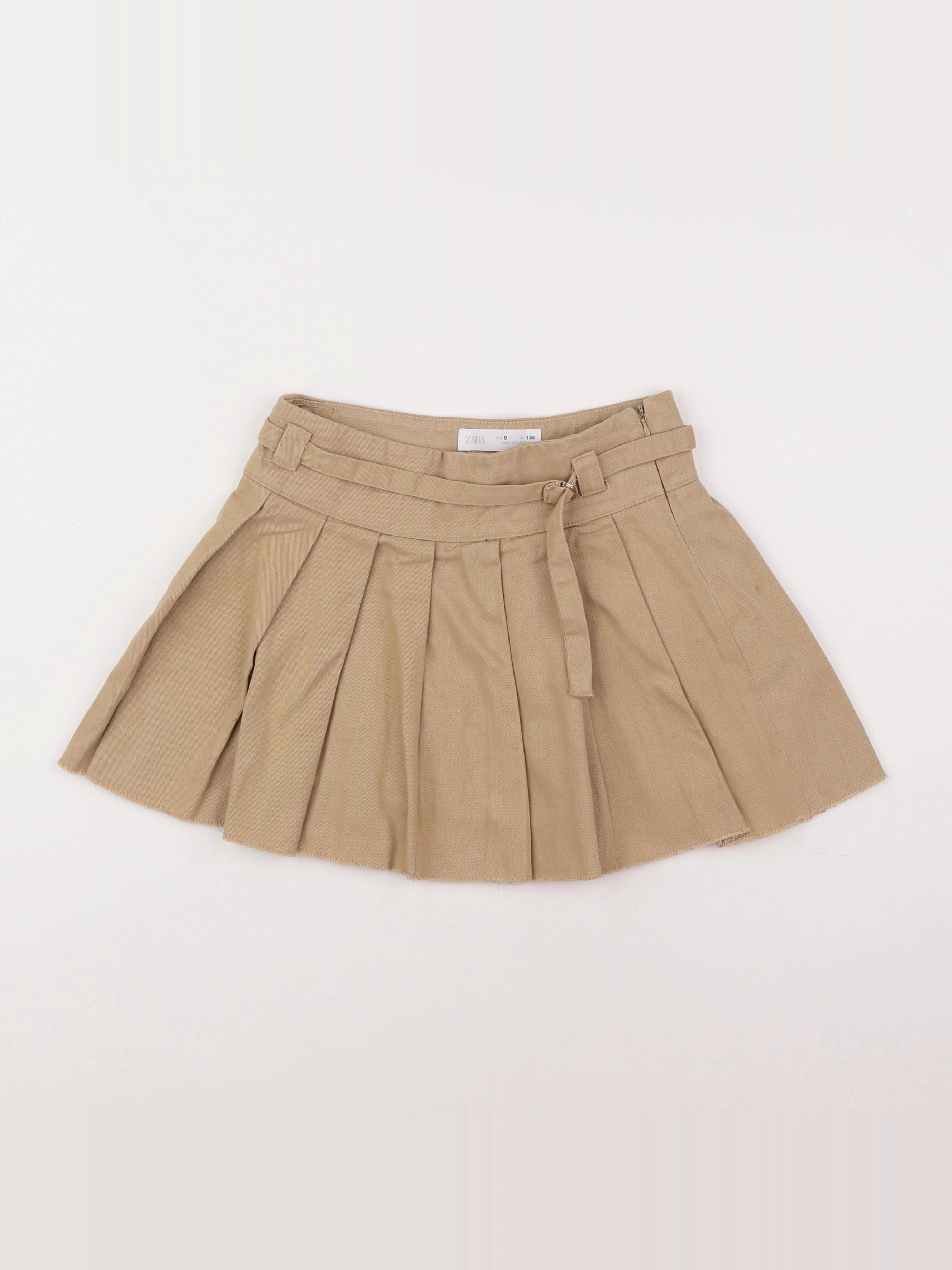 Zara - jupe marron - 9 ans