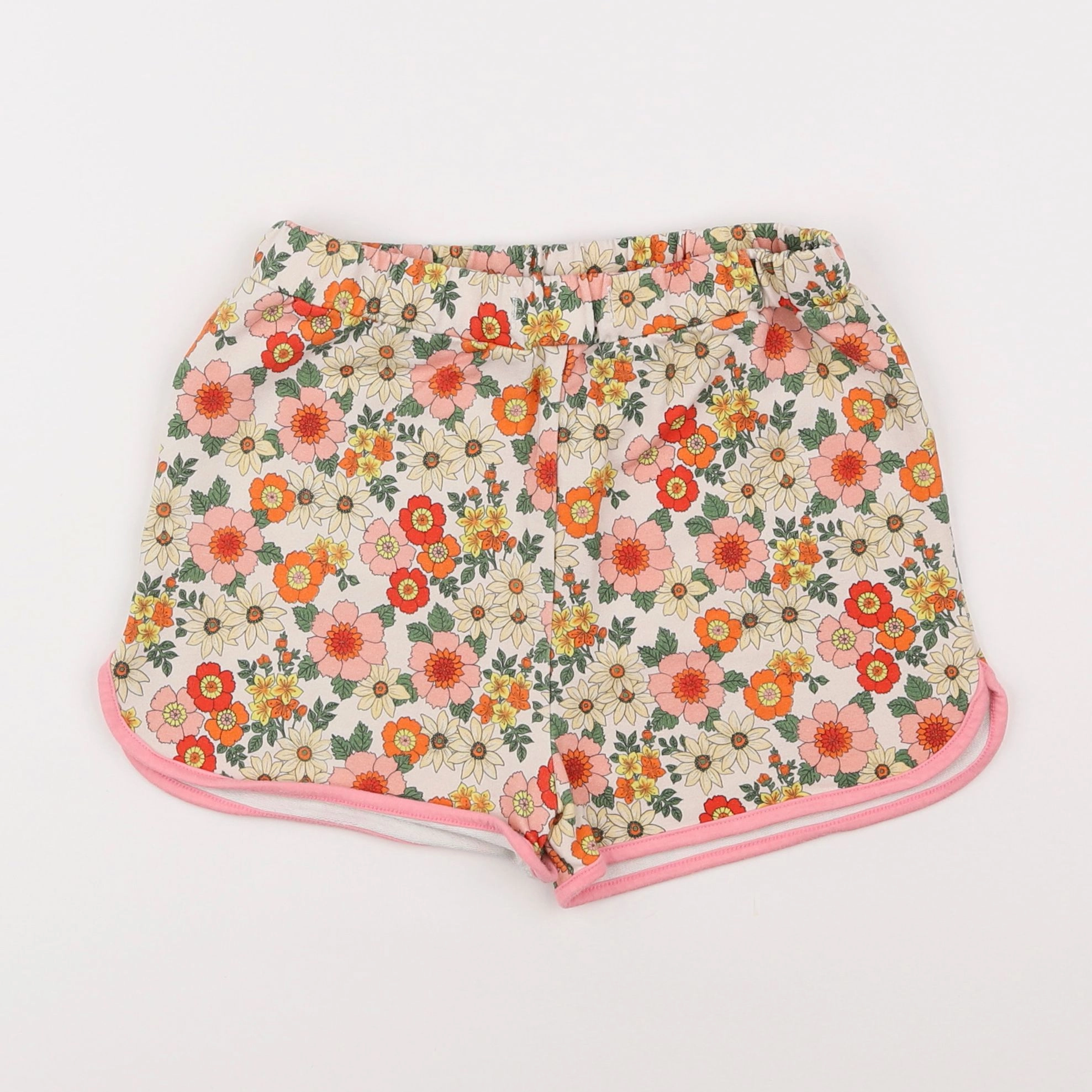 Bonton - short orange - 8 ans