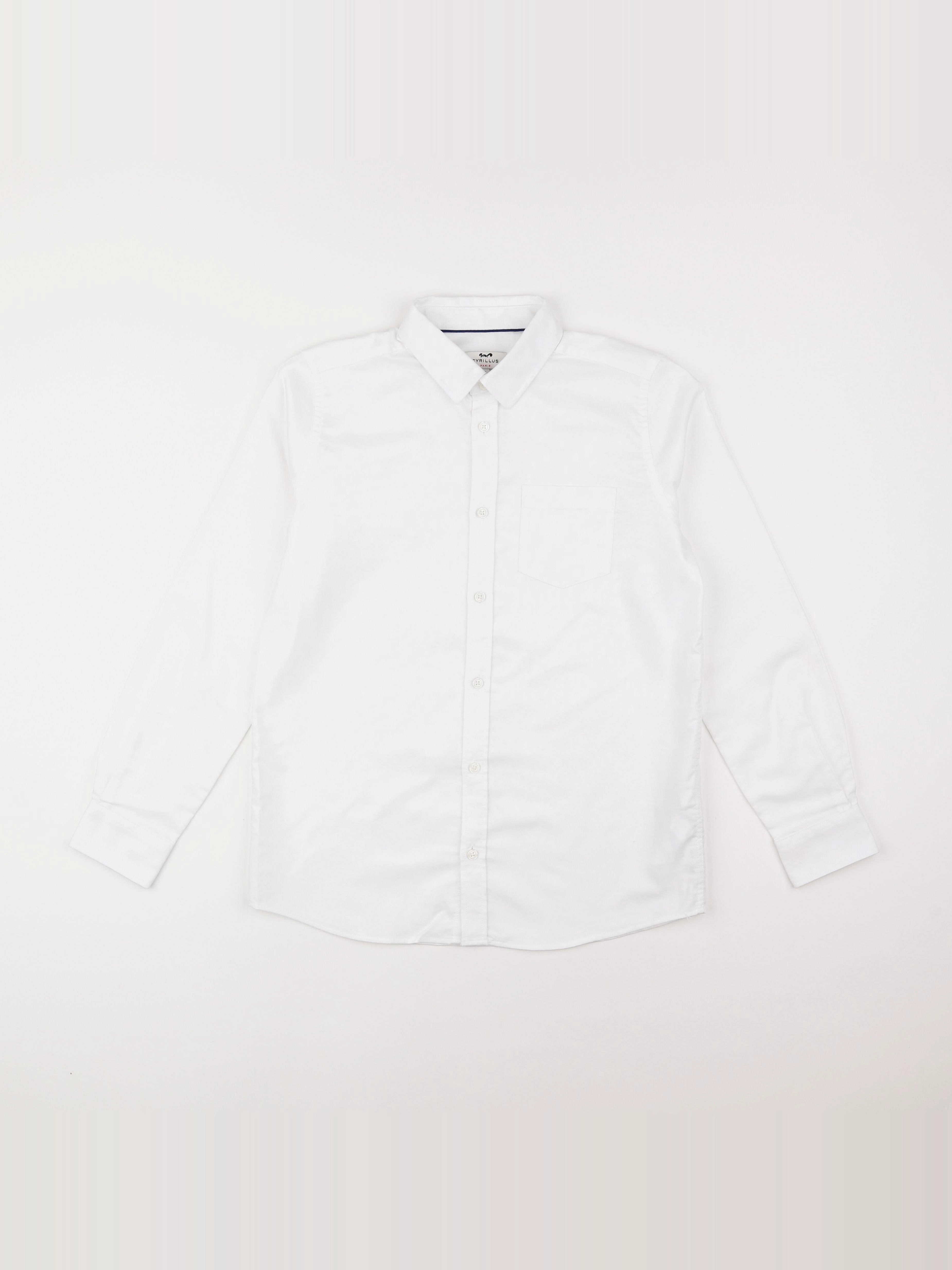 Cyrillus - chemise blanc - 12 ans