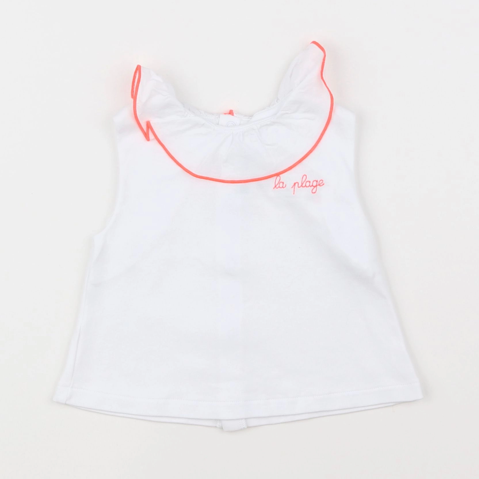 Jacadi - blouse blanc - 12 mois