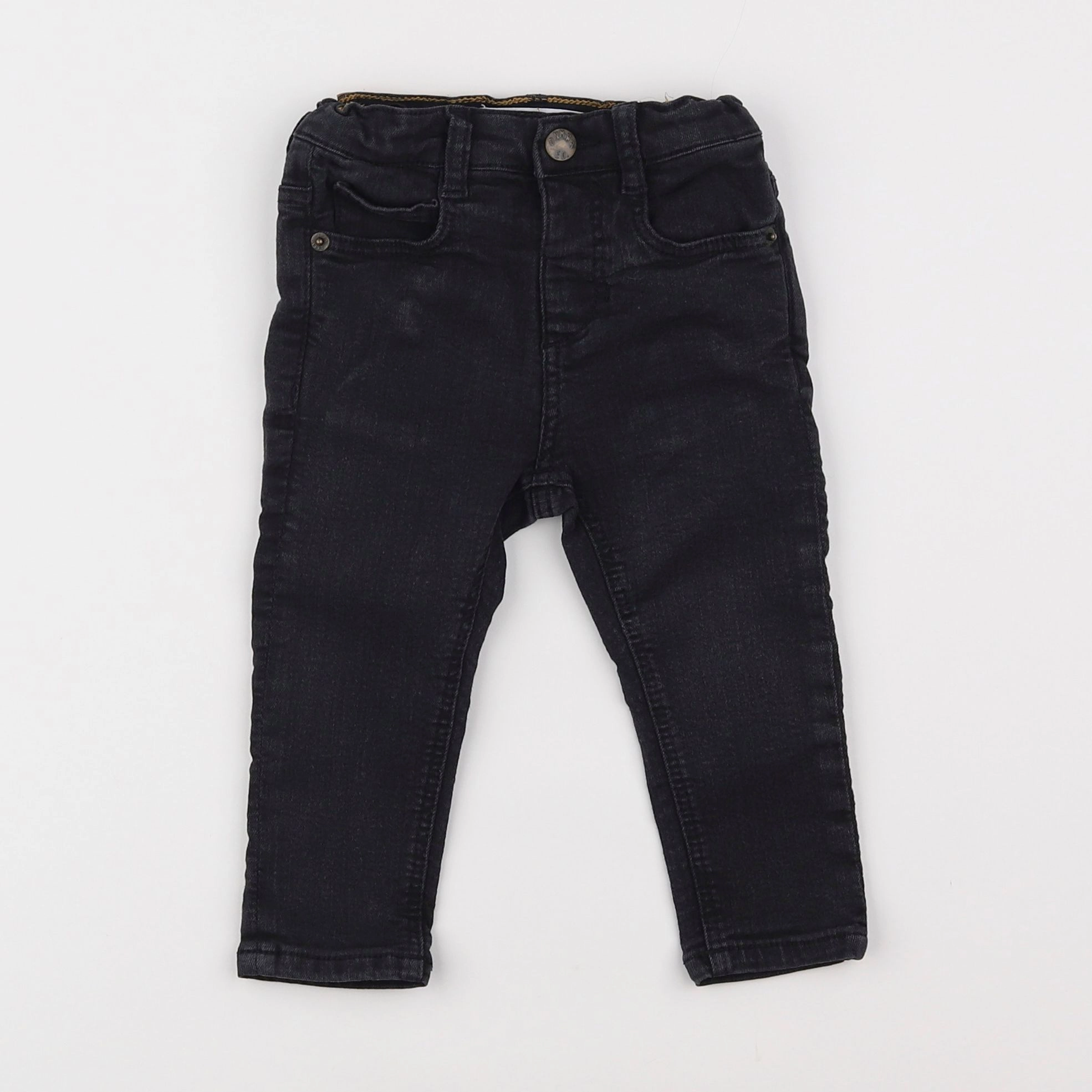 Zara - jean noir - 9/12 mois