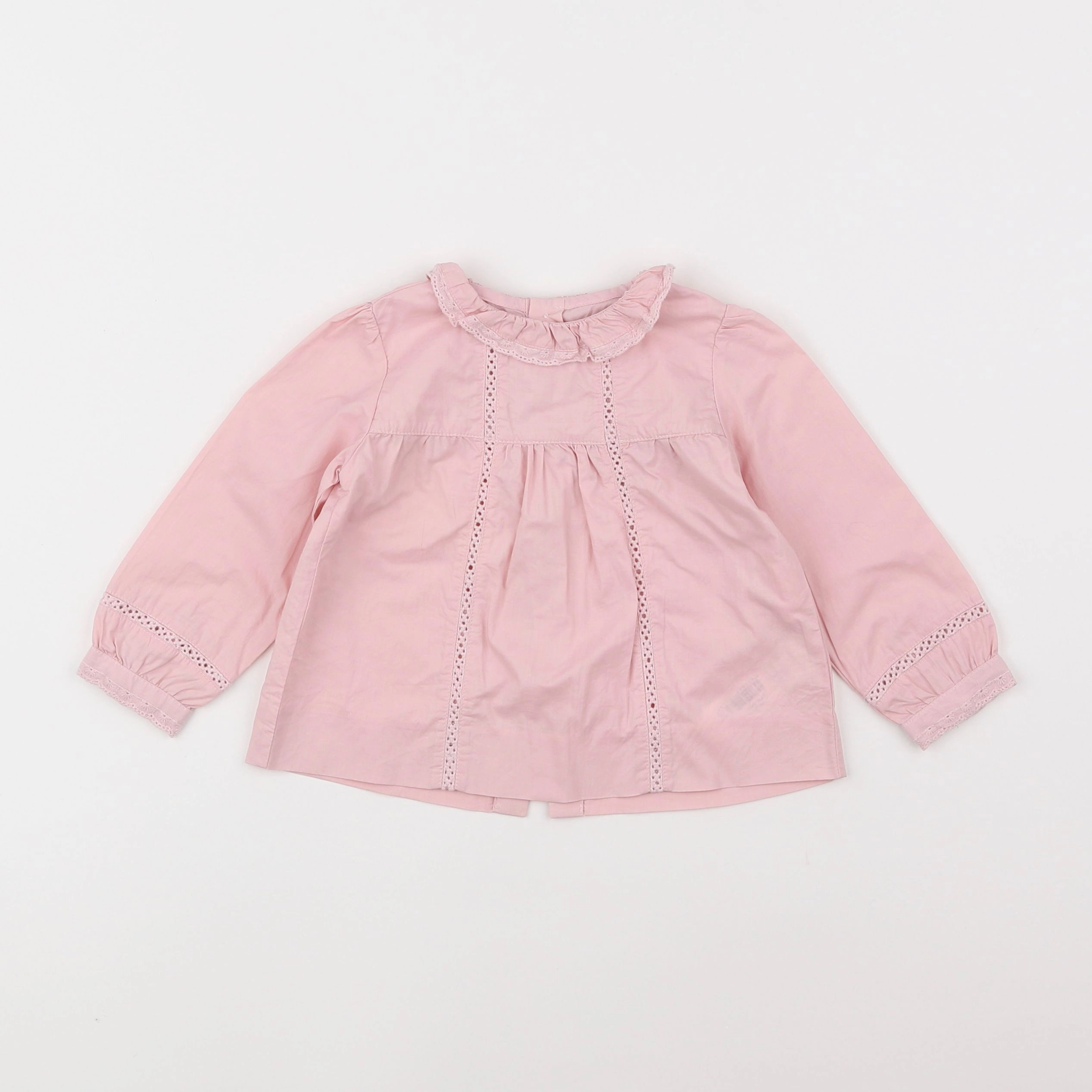 Gocco - blouse rose - 12/18 mois