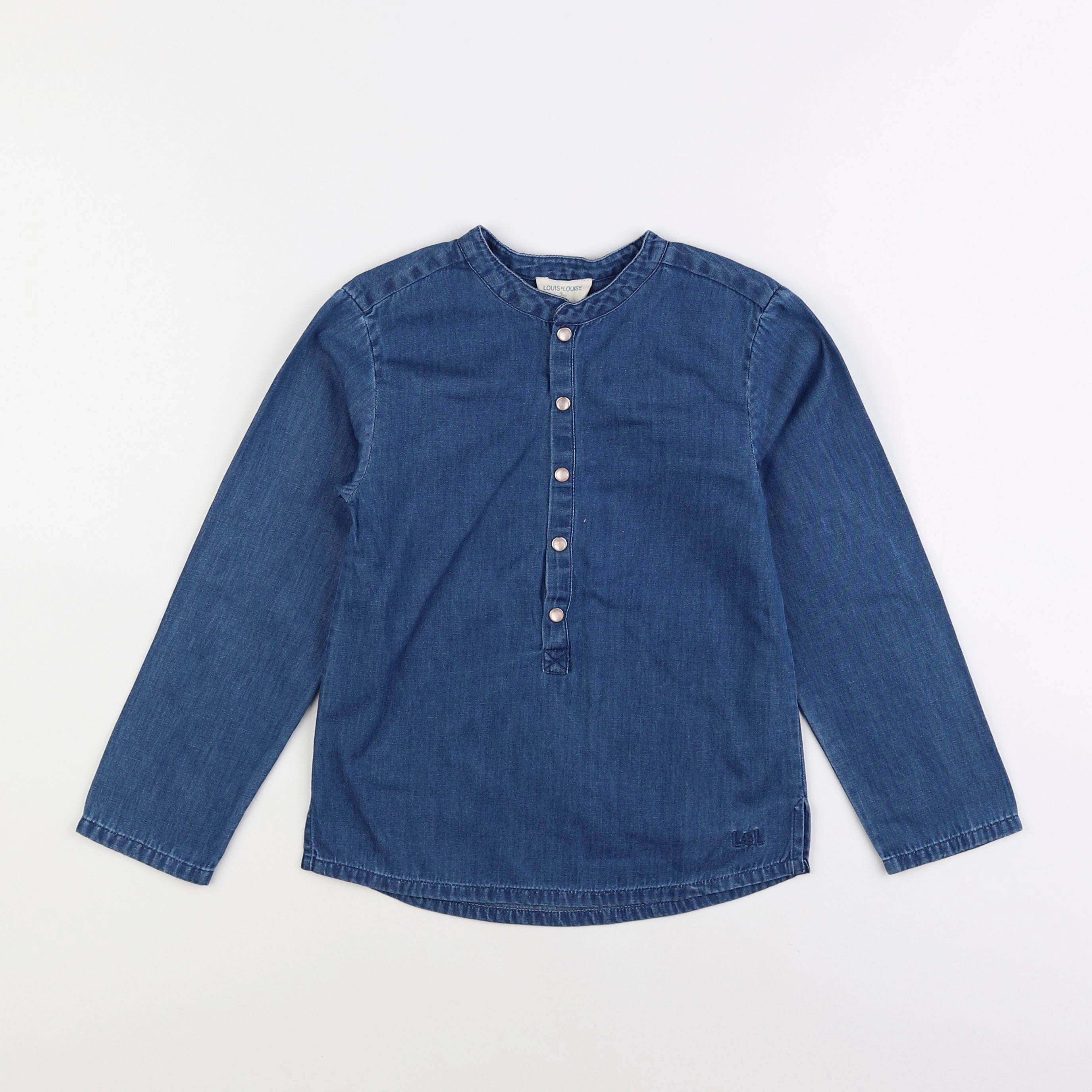 Louis Louise - chemise bleu - 6 ans