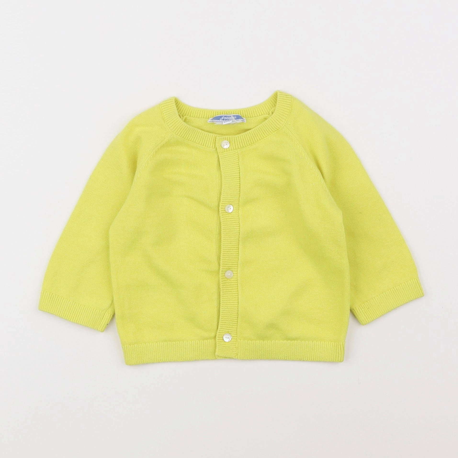 Jacadi - gilet jaune - 6 mois