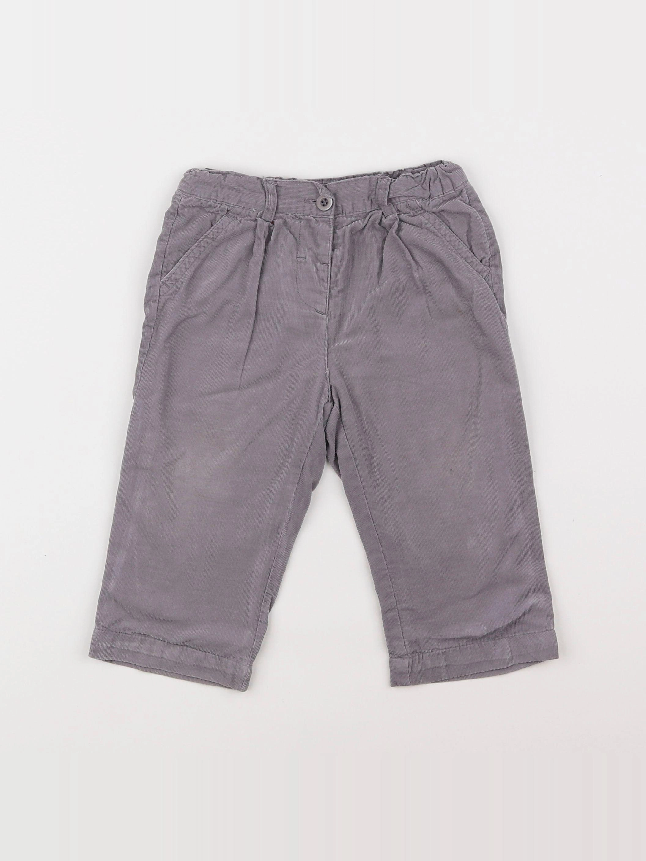 Boutchou - pantalon gris - 18 mois