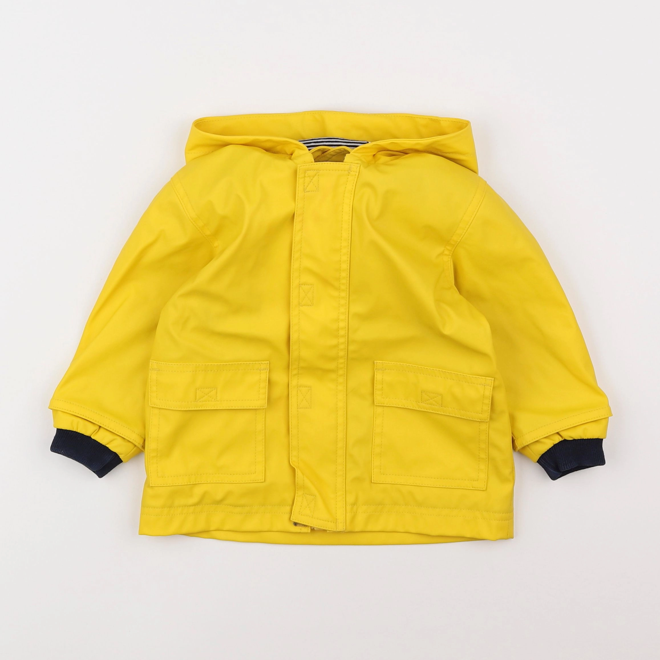 Petit Bateau - imperméable jaune - 12 mois