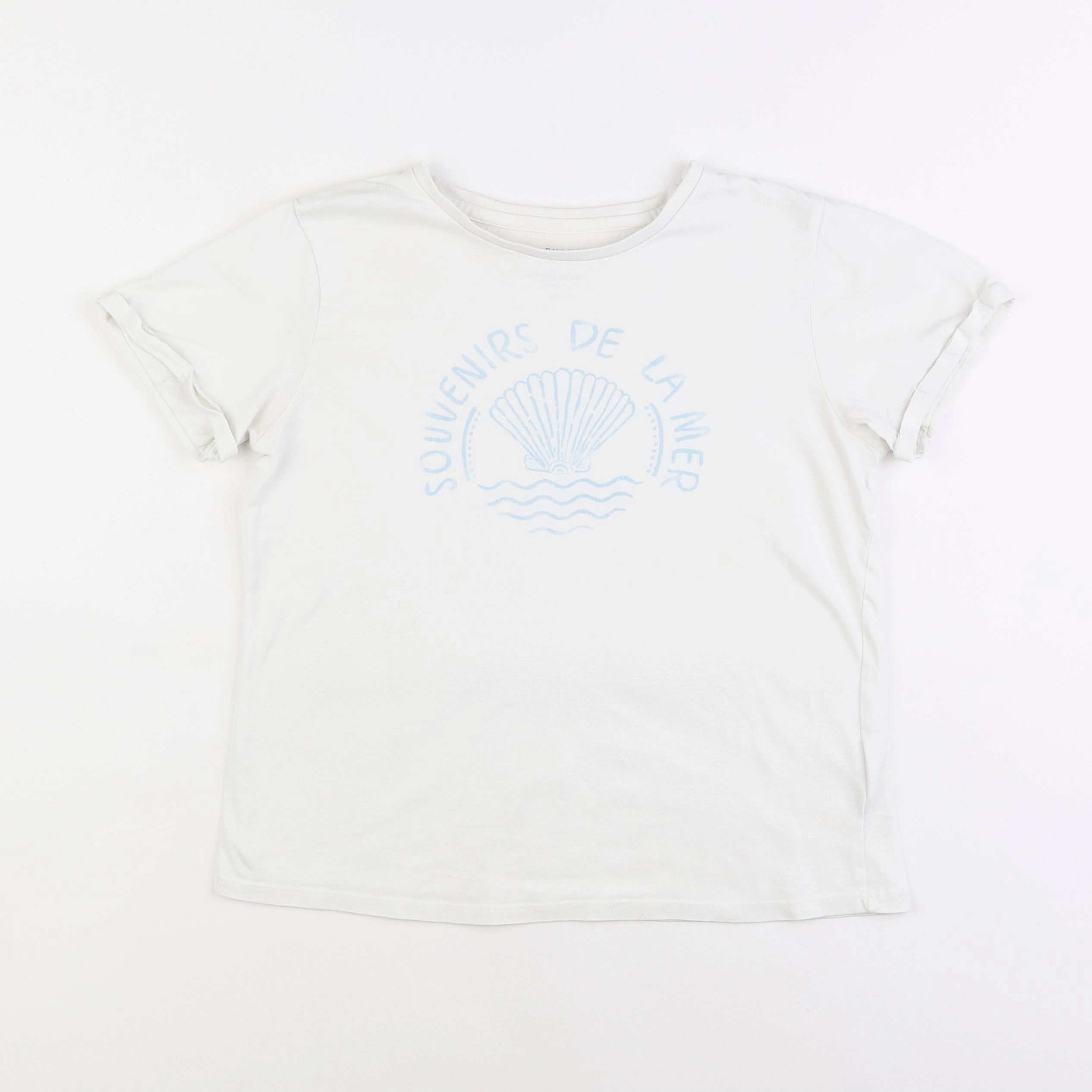 Cyrillus - tee-shirt blanc - 12 ans