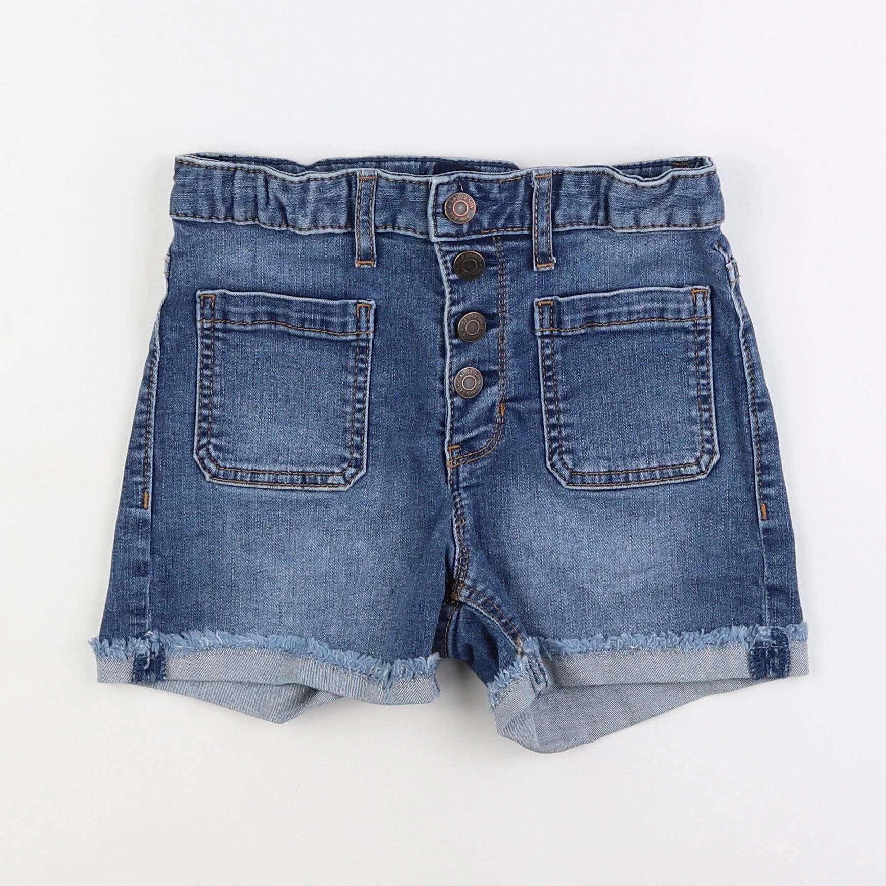 GAP - short bleu - 12 ans