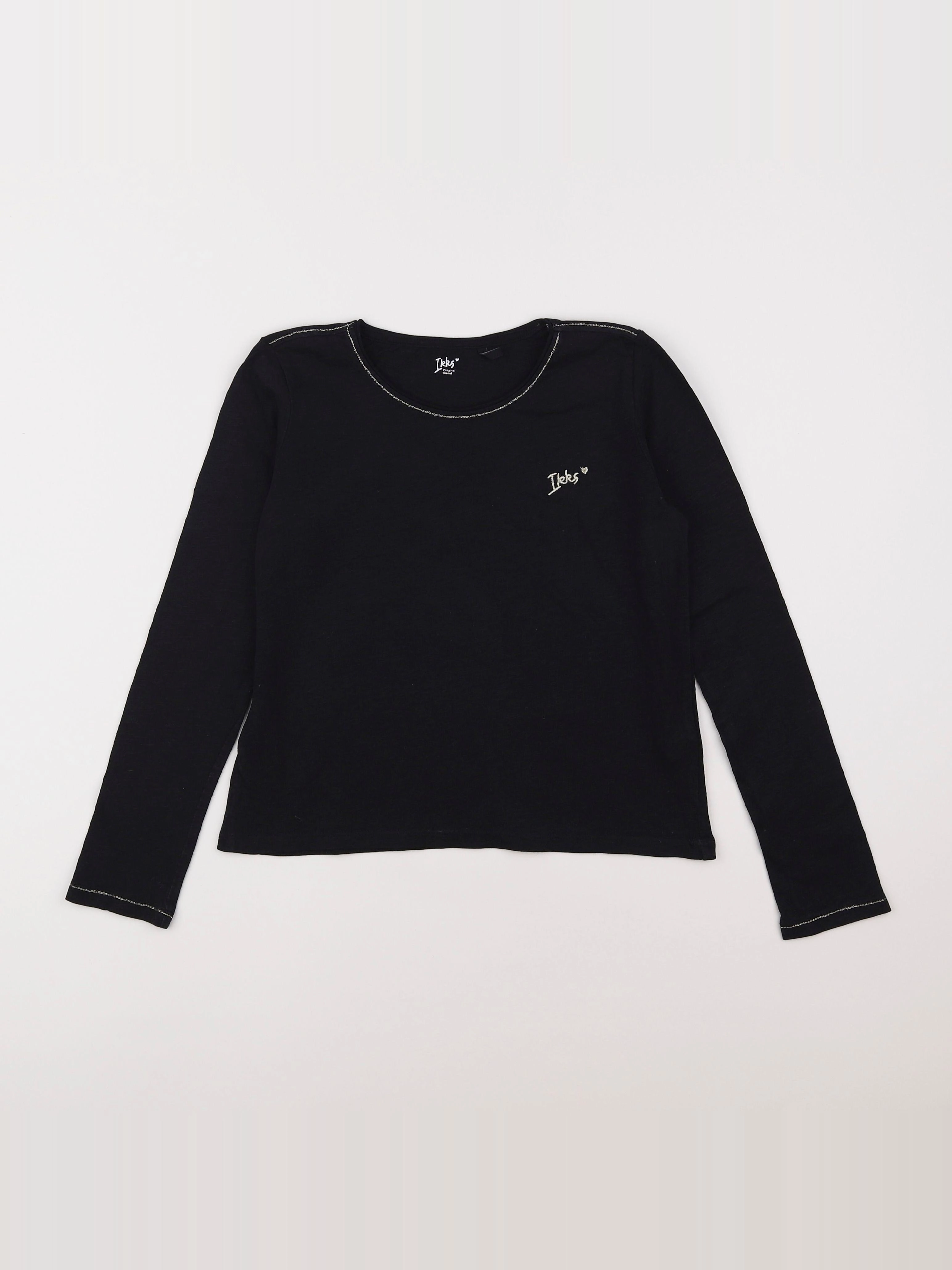 IKKS - tee-shirt noir - 10 ans