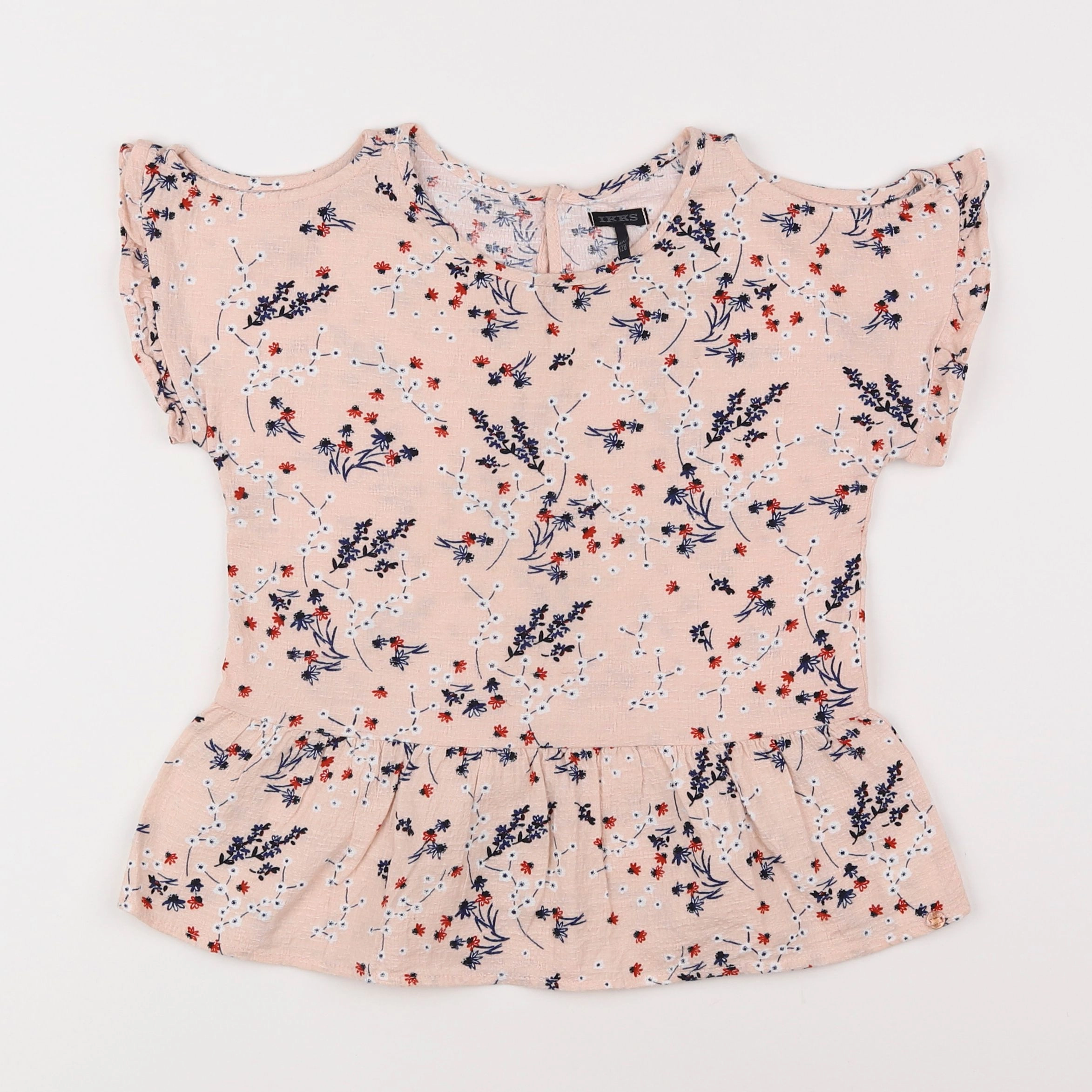 IKKS - blouse rose - 8 ans