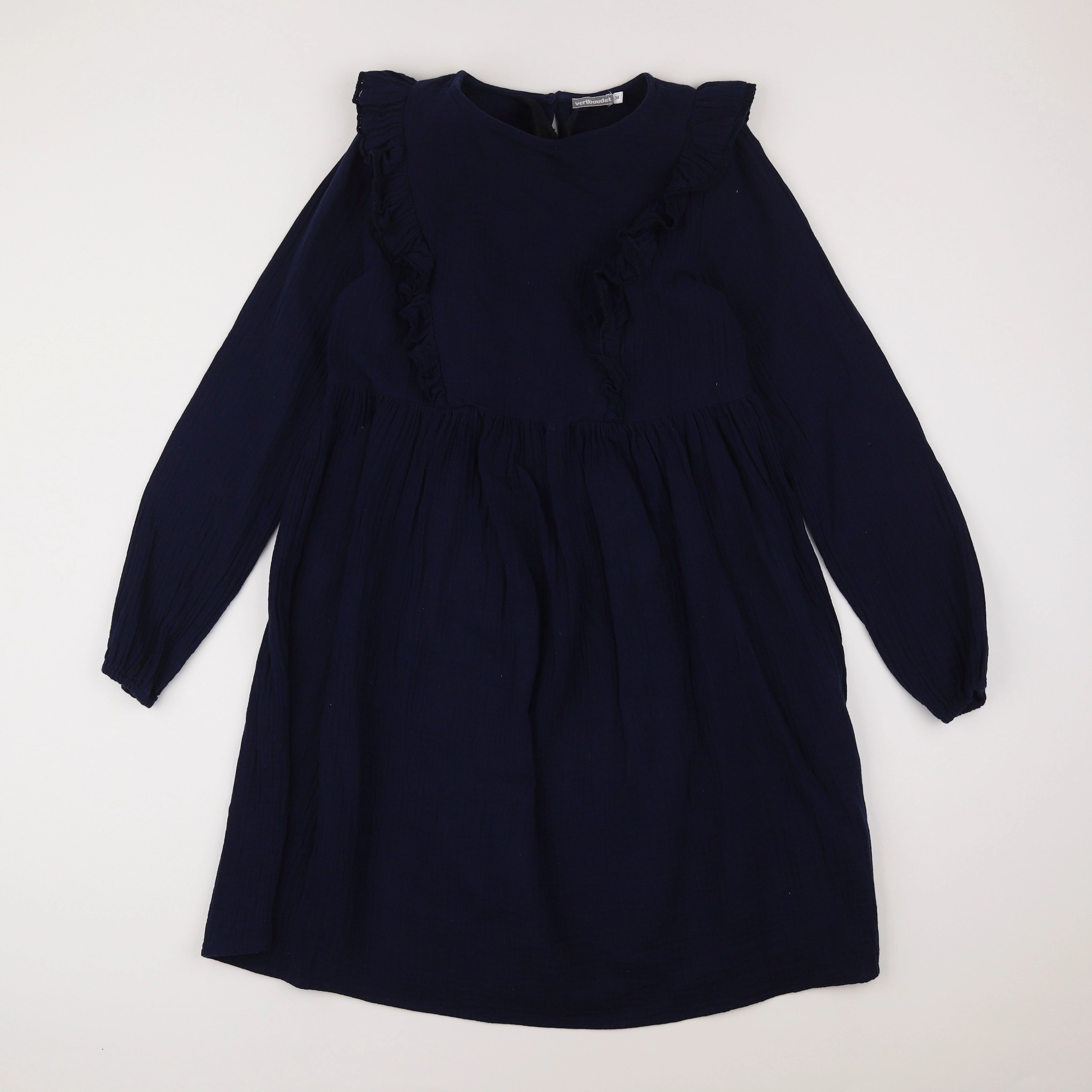 Vertbaudet - robe grossesse bleu - 34
