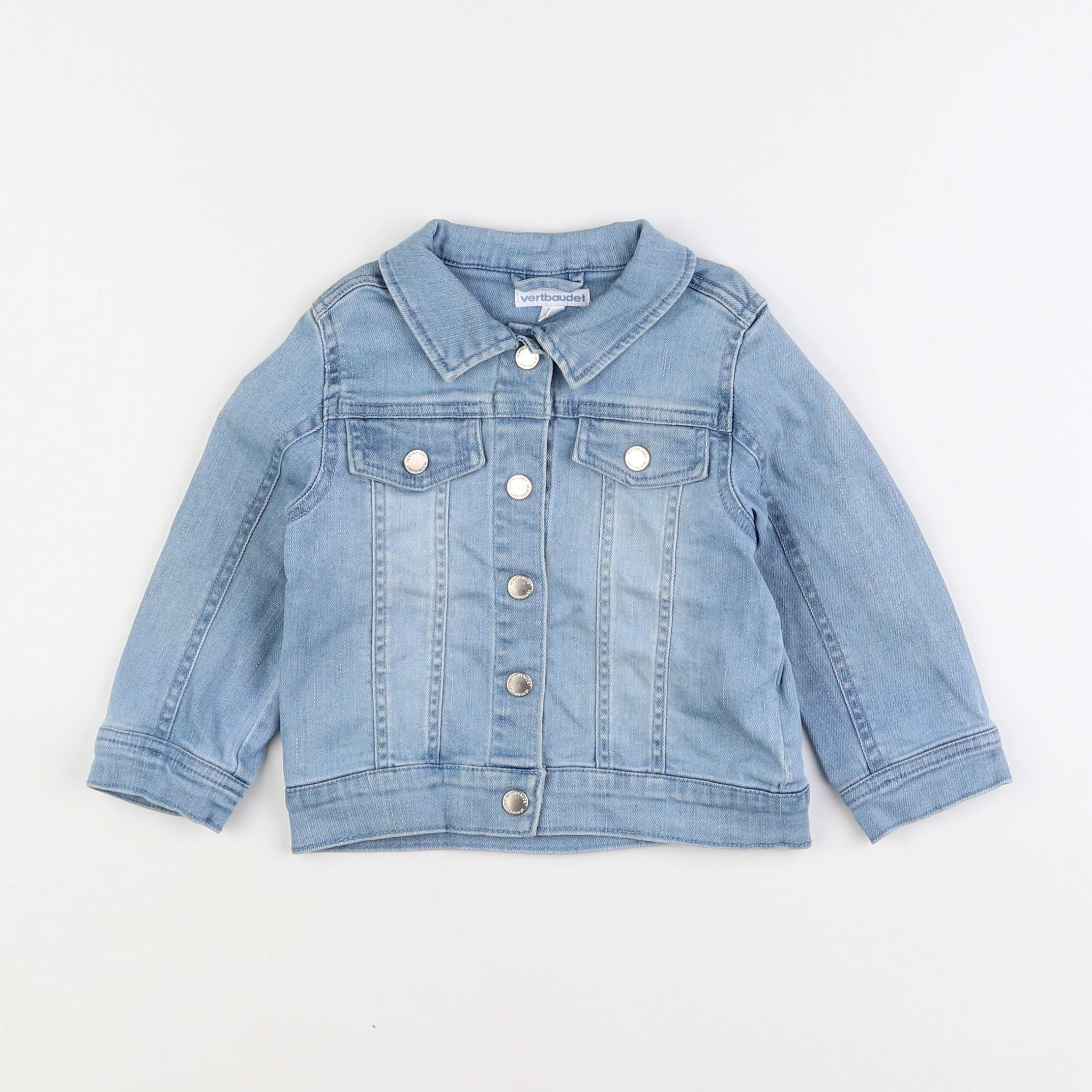 Vertbaudet - veste bleu - 2 ans