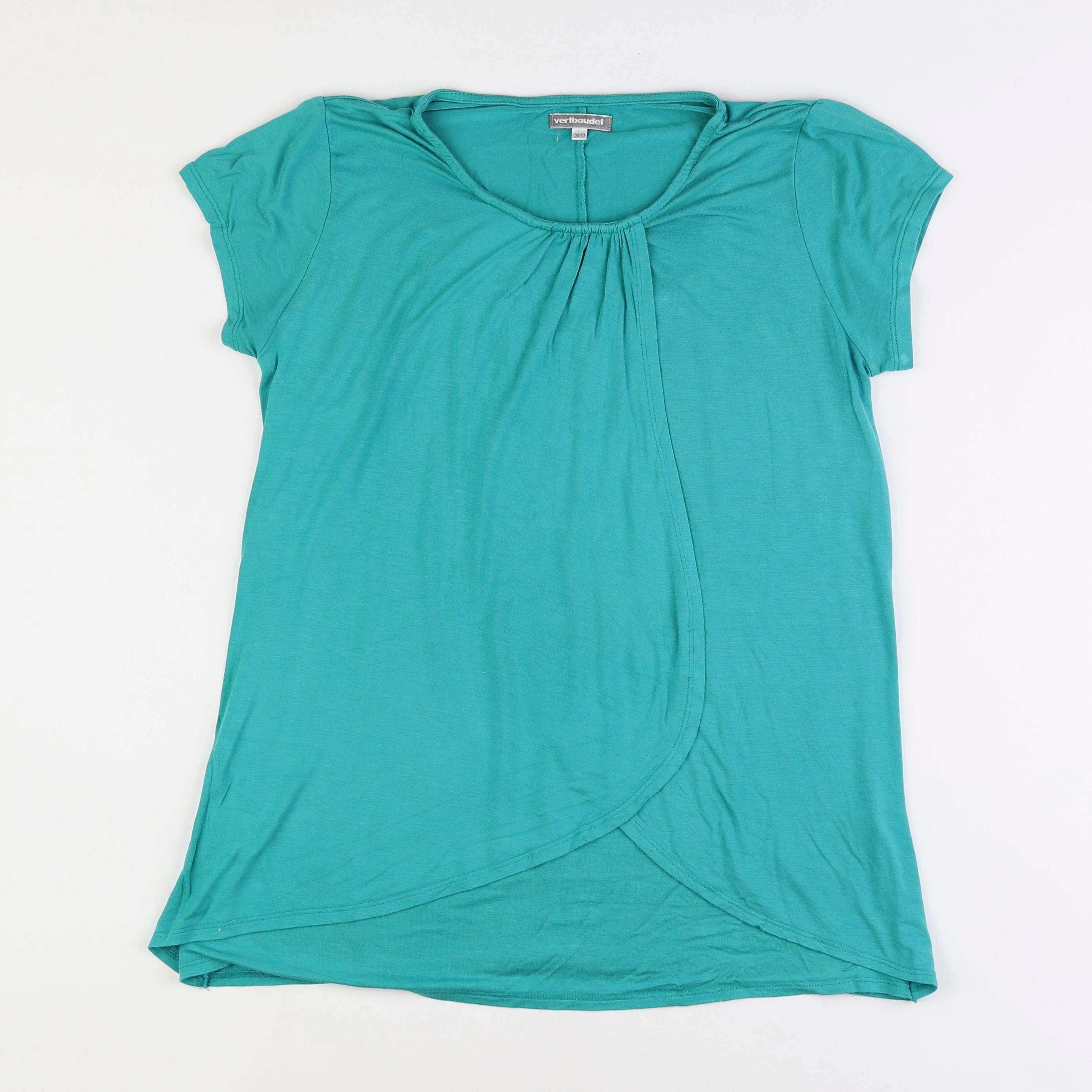 Vertbaudet - tee-shirt grossesse bleu - 38 à 40