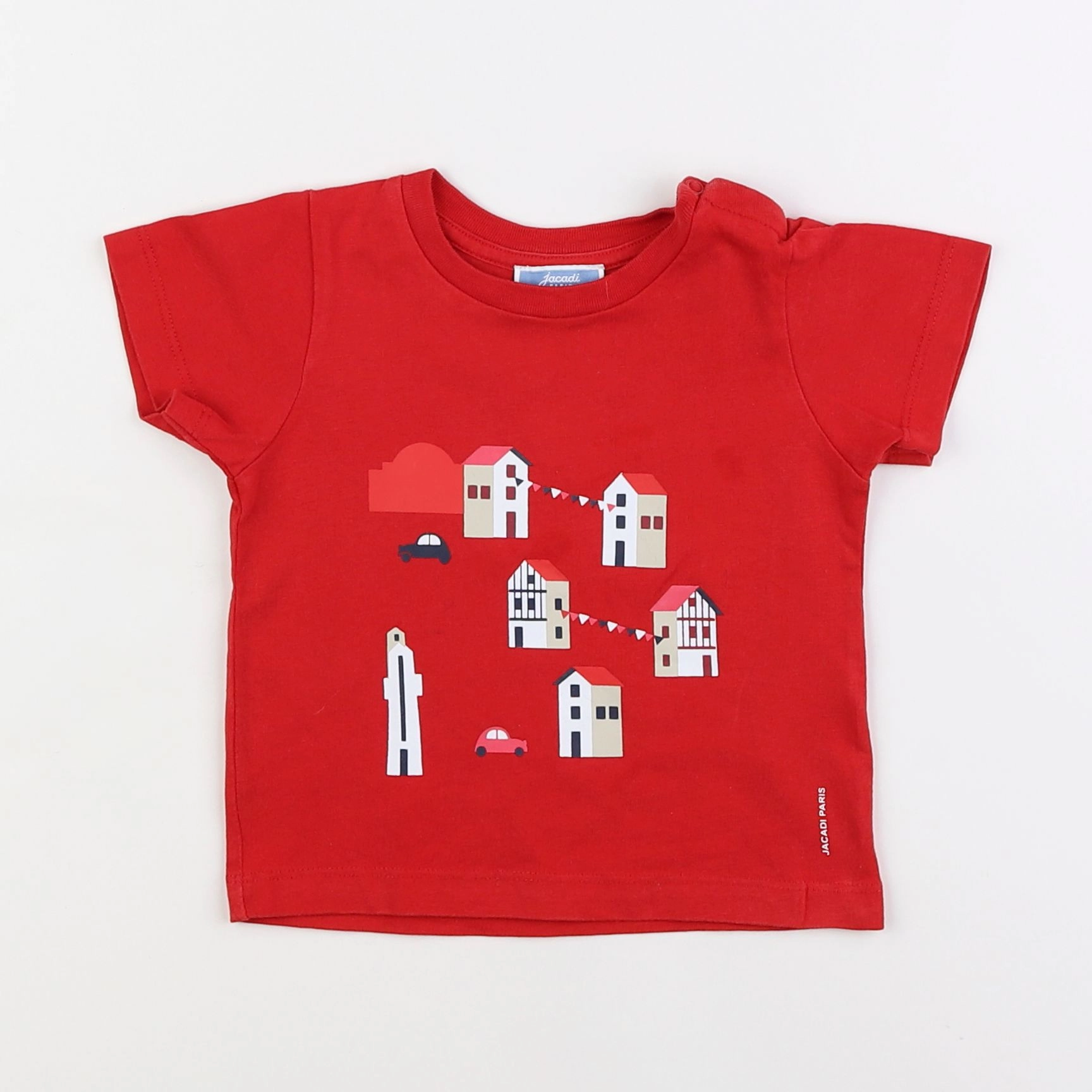 Jacadi - tee-shirt rouge - 18 mois