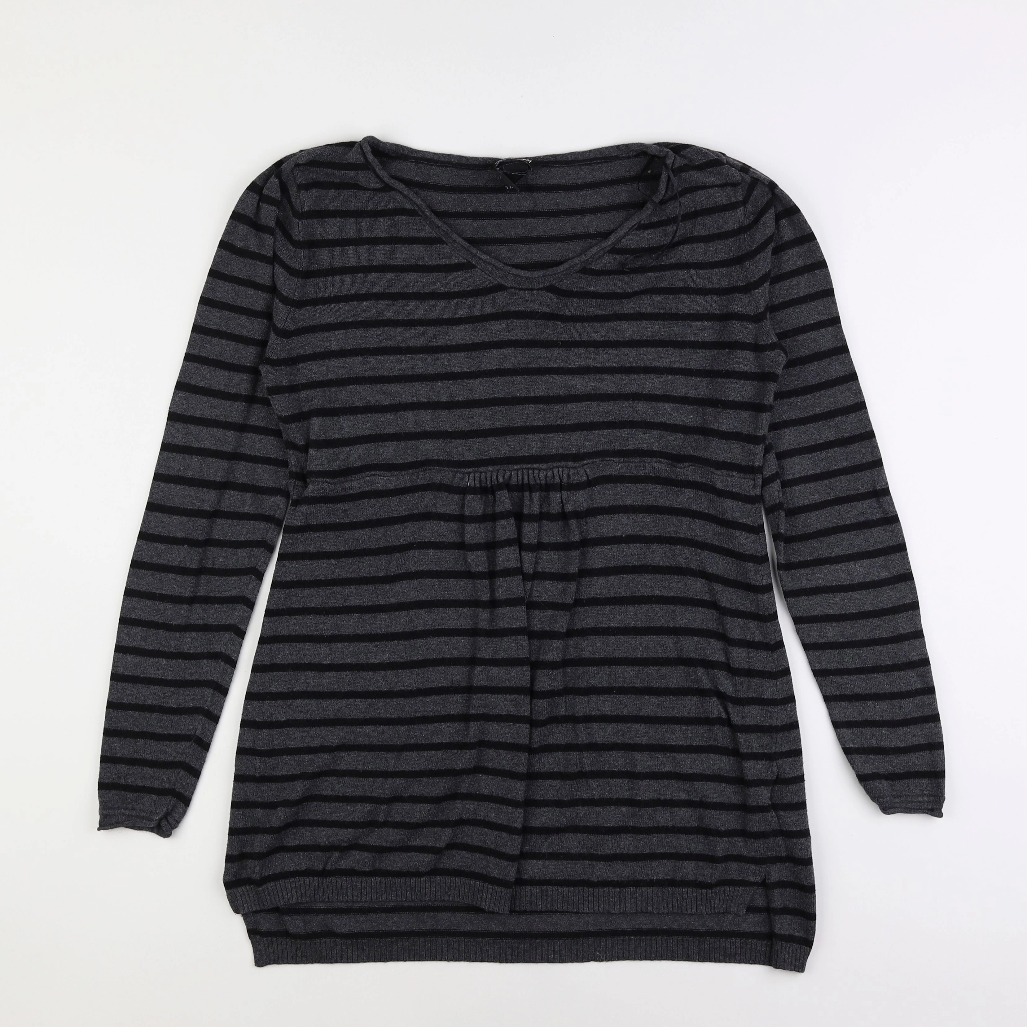 H&M - robe grossesse gris - 40