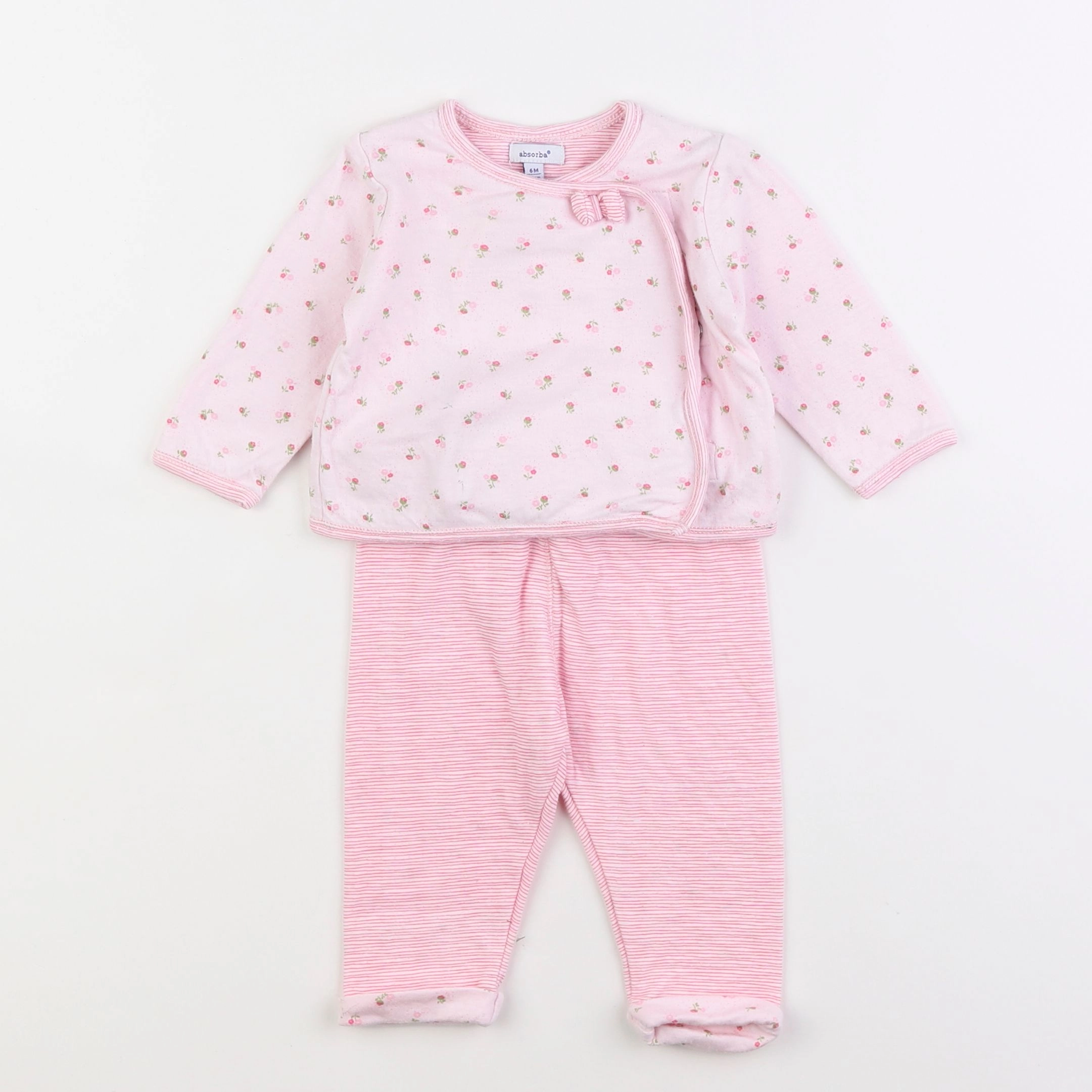 Absorba - ensemble rose - 6 mois