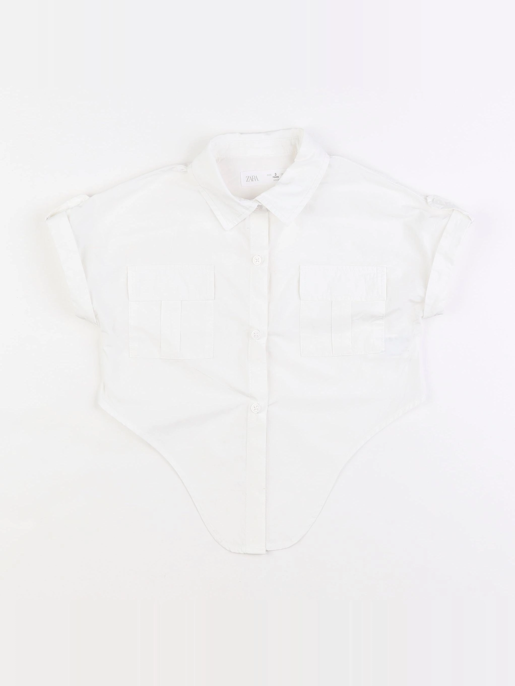 Zara - chemise blanc - 5 ans