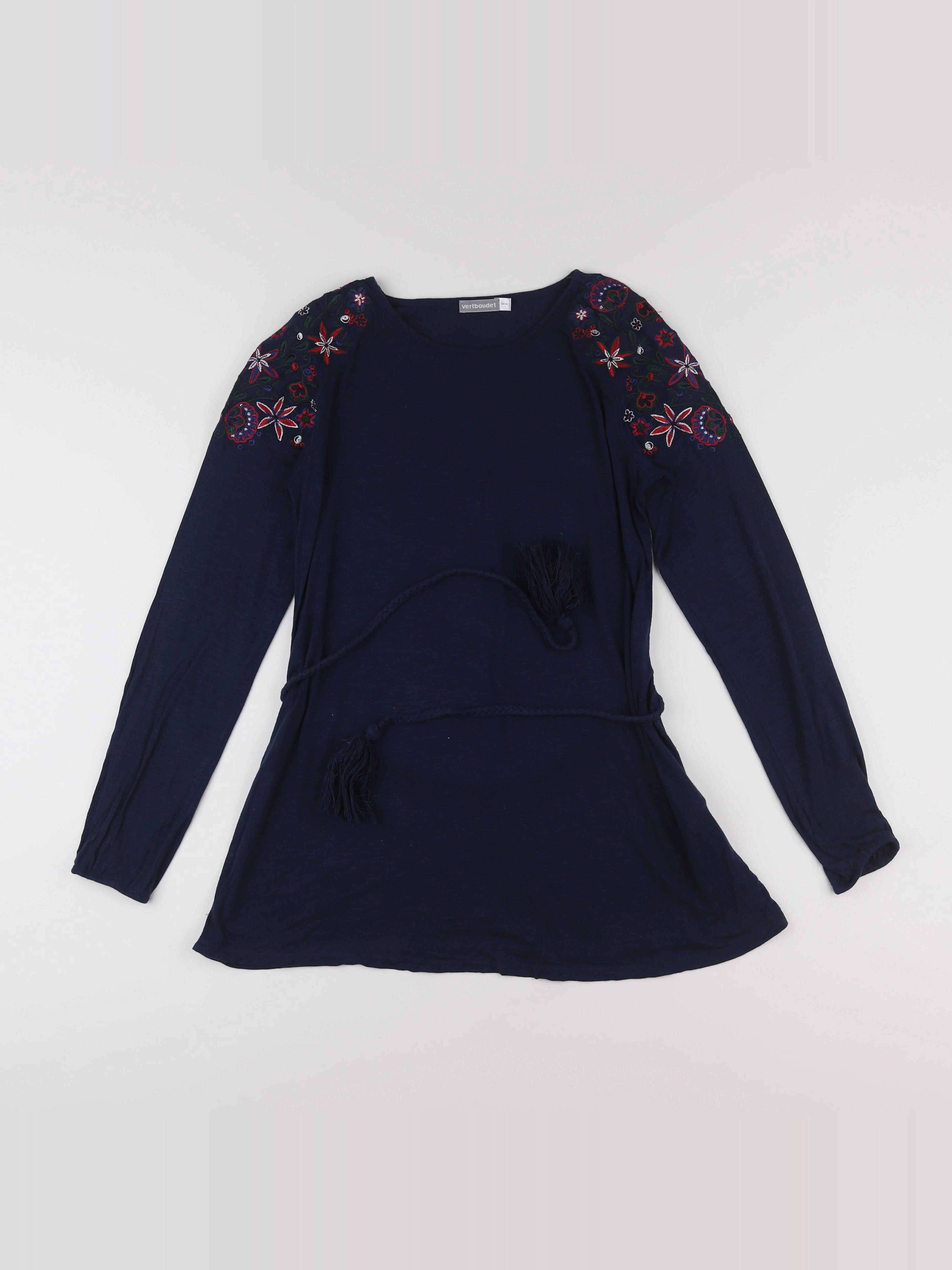 Vertbaudet - tee-shirt grossesse bleu - 34 à 36