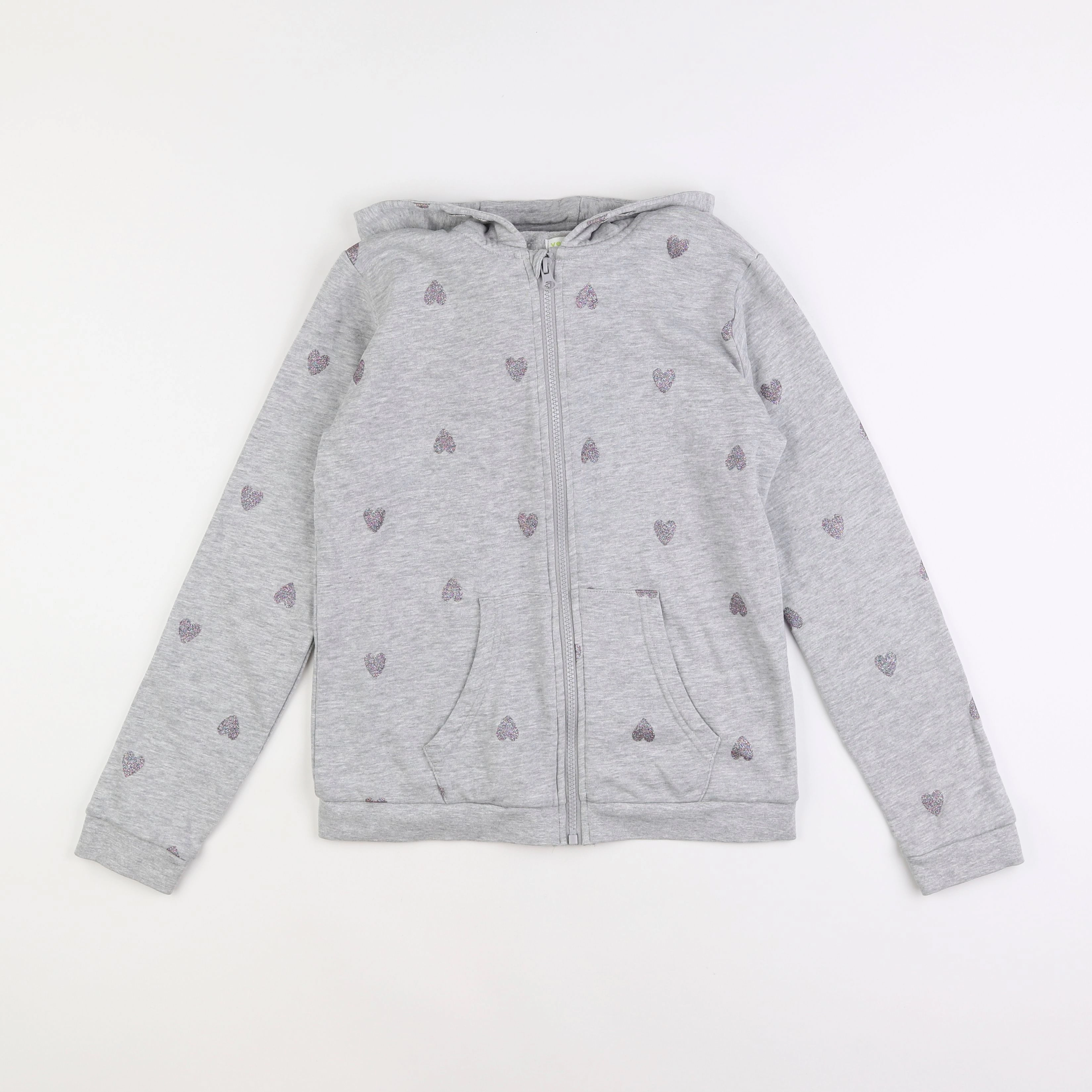 Vertbaudet - sweat gris - 12 ans