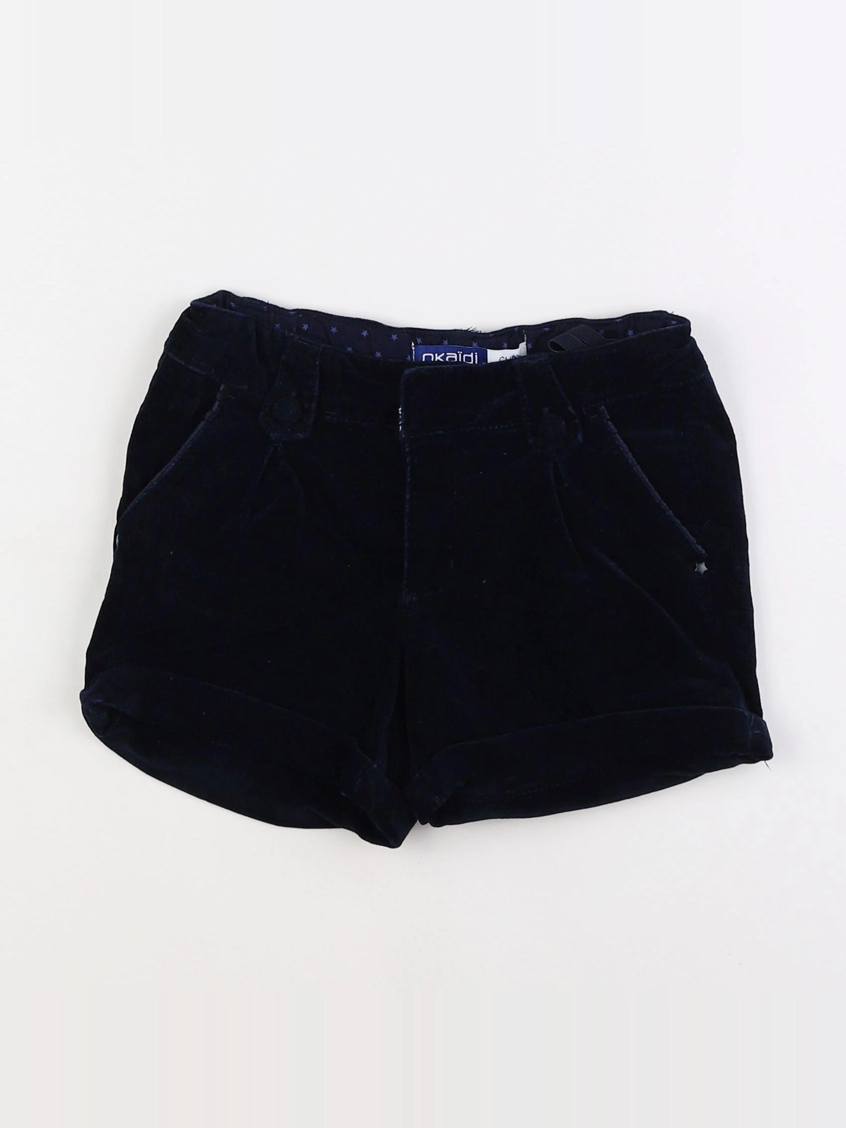 Okaidi - short bleu - 8 ans