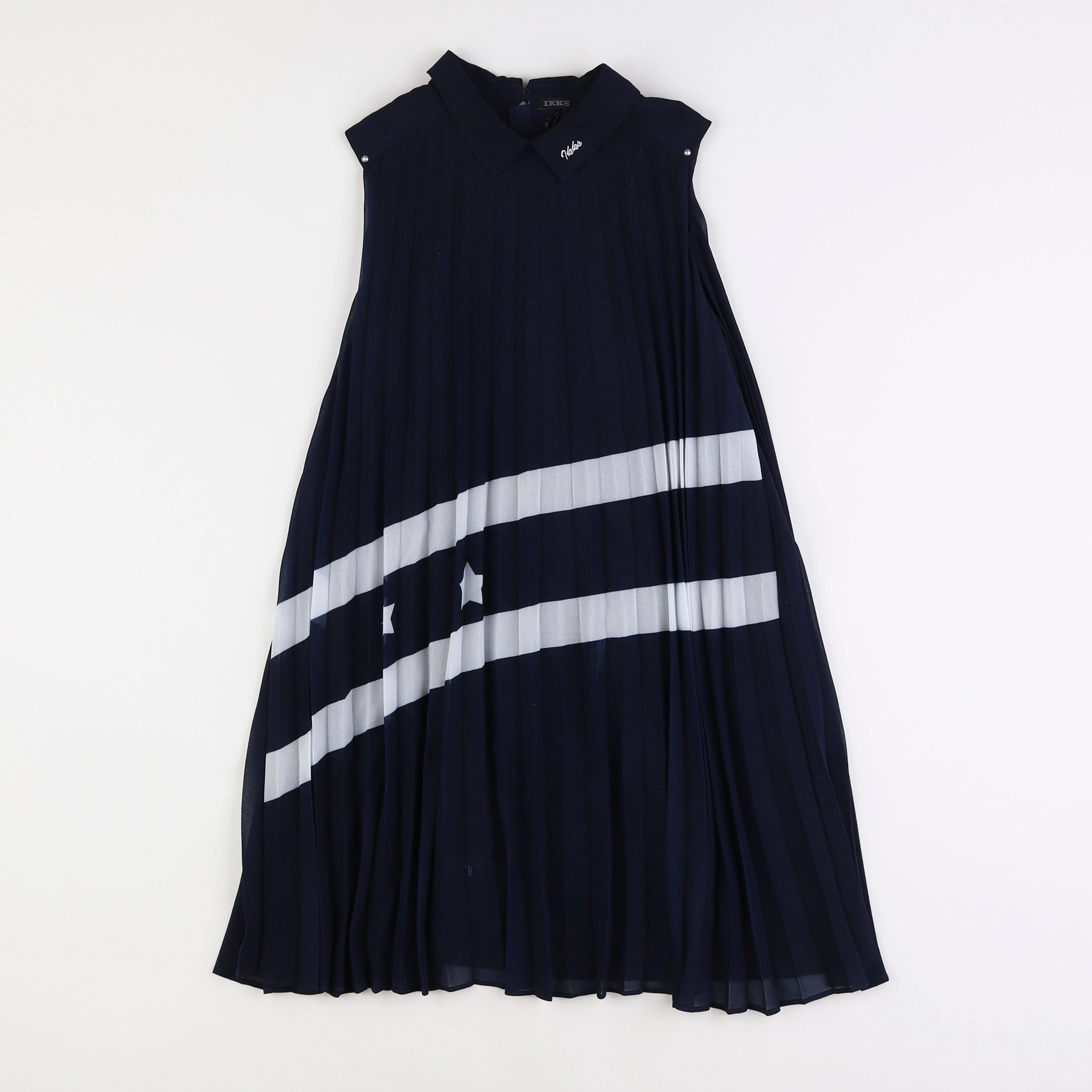 IKKS - robe bleu - 10 ans