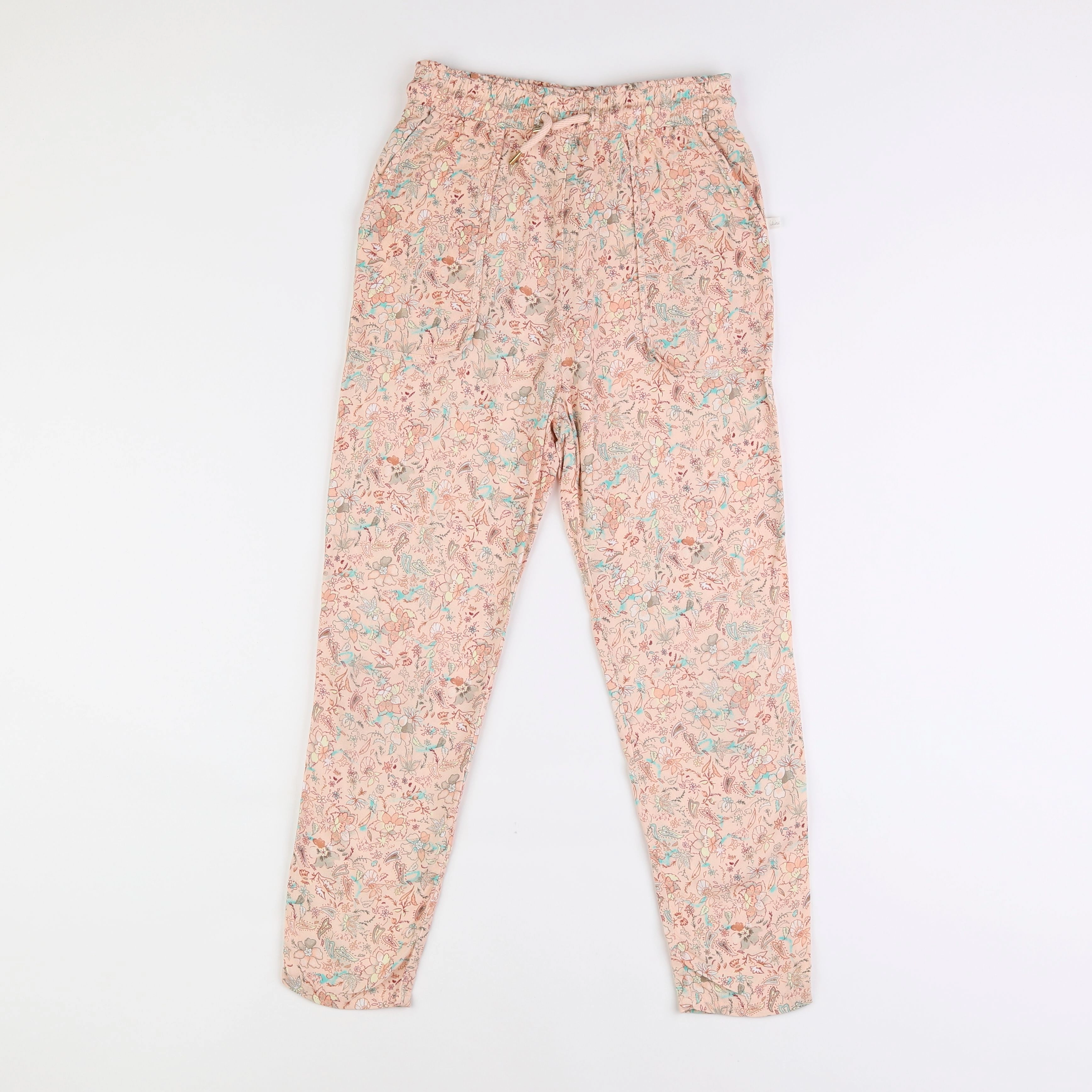 IKKS - pantalon rose - 10 ans