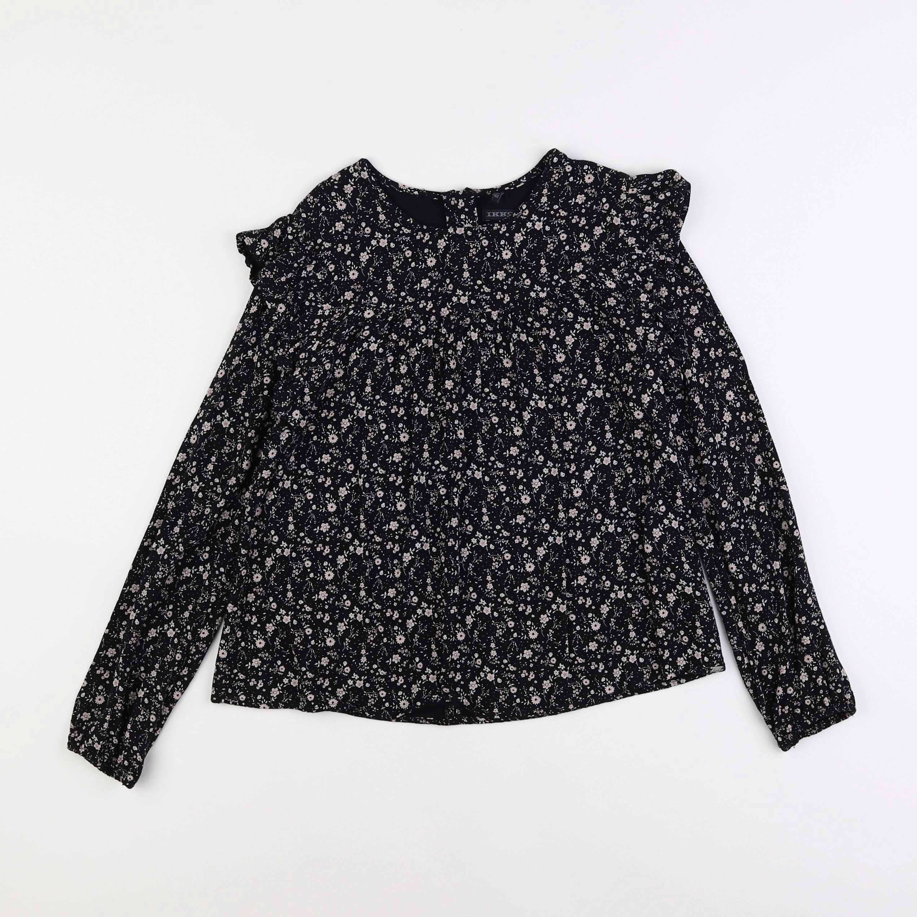 IKKS - blouse noir - 10 ans