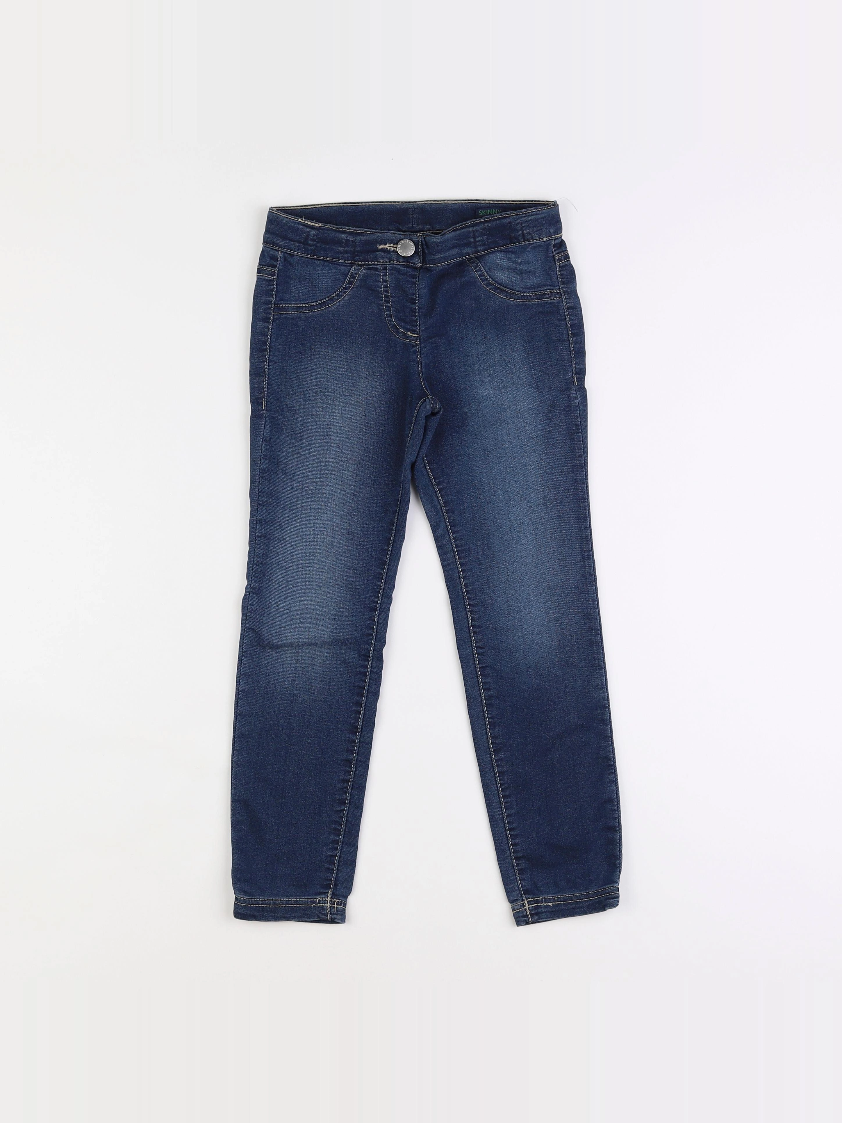 Benetton - pantalon bleu - 8 ans