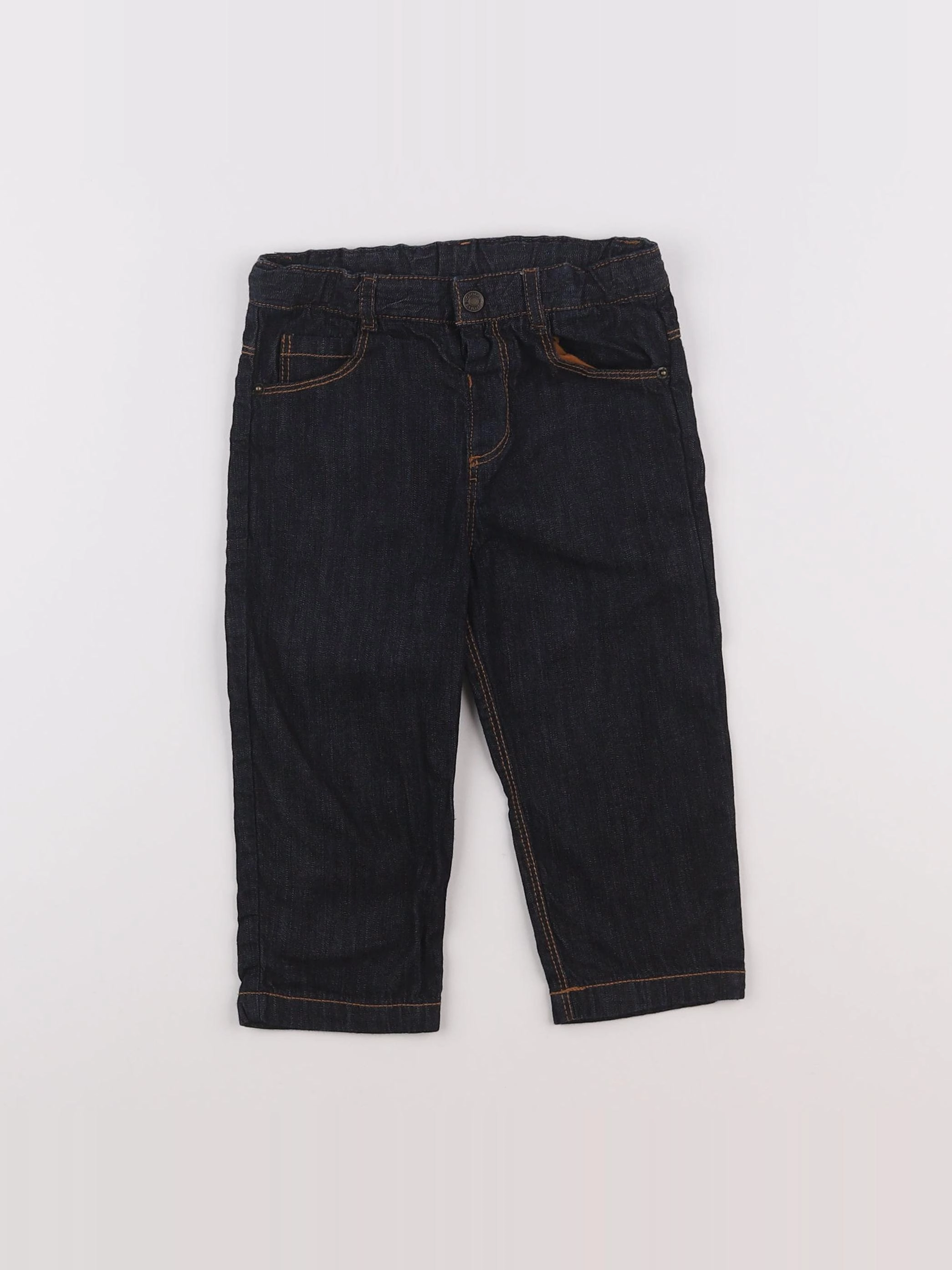 Natalys - pantalon bleu - 18 mois