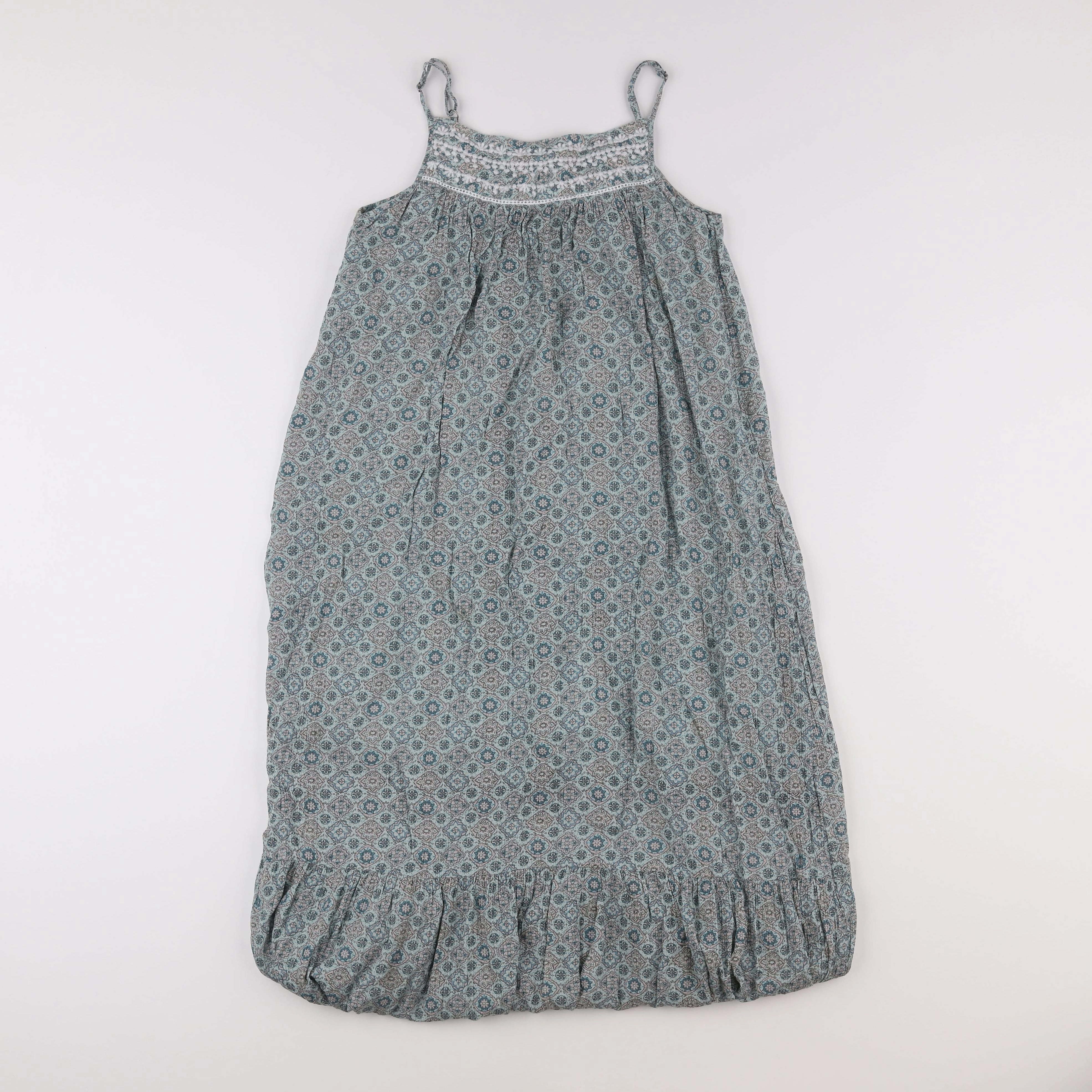 IKKS - robe bleu - 10 ans