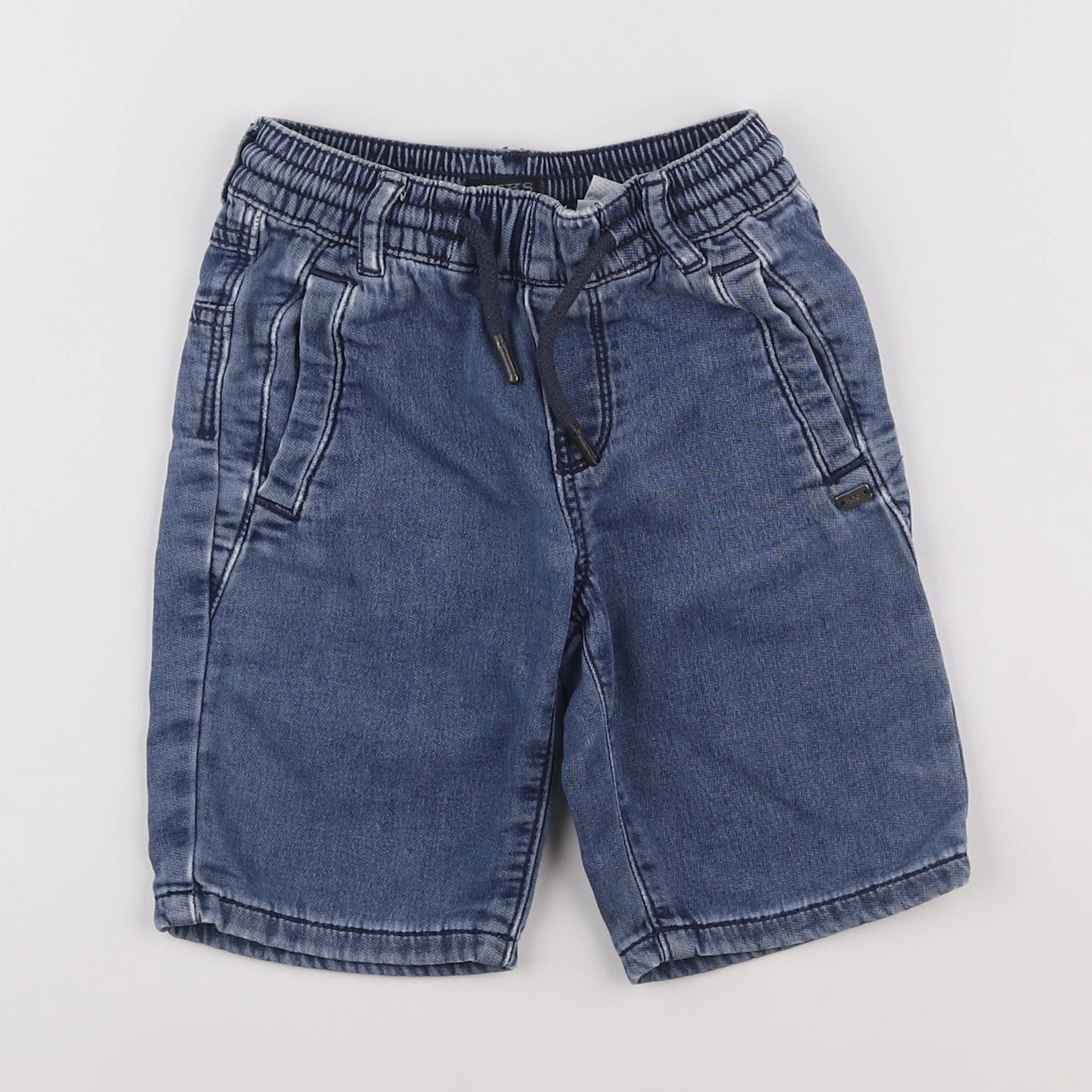 IKKS - short bleu - 5/7 ans