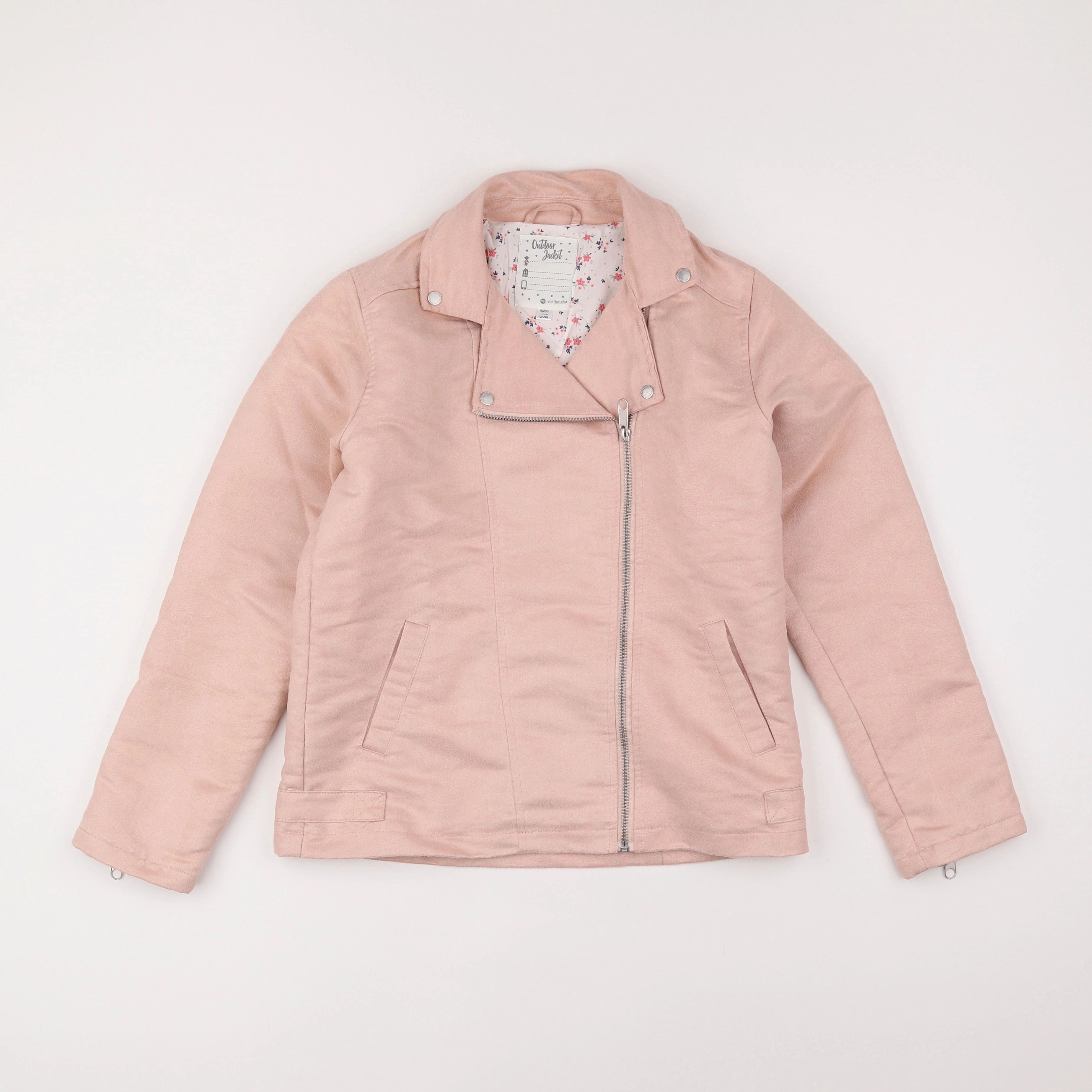 Vertbaudet - veste rose - 12 ans