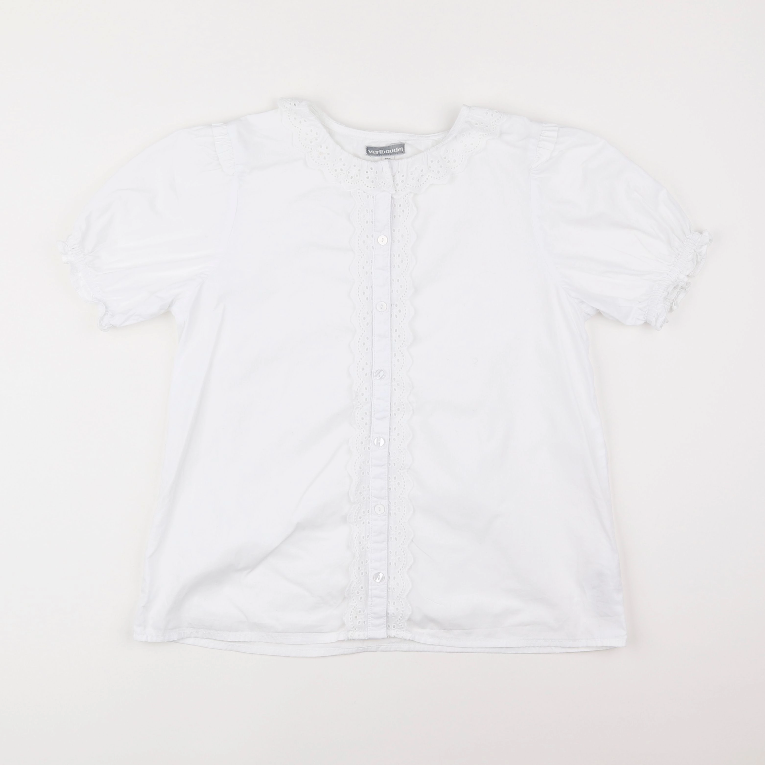 Vertbaudet - blouse blanc - 14 ans