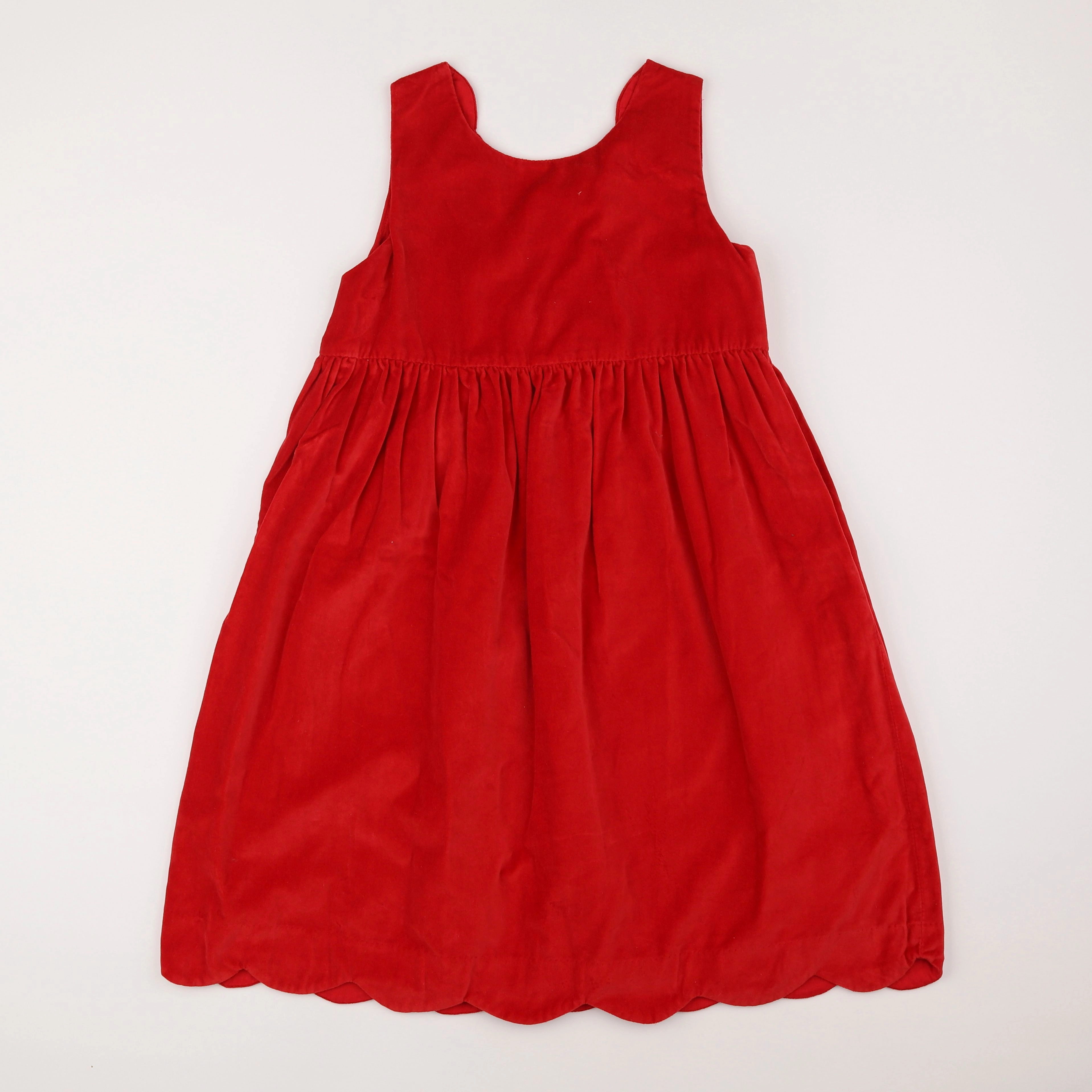 Vertbaudet - robe rouge - 14 ans