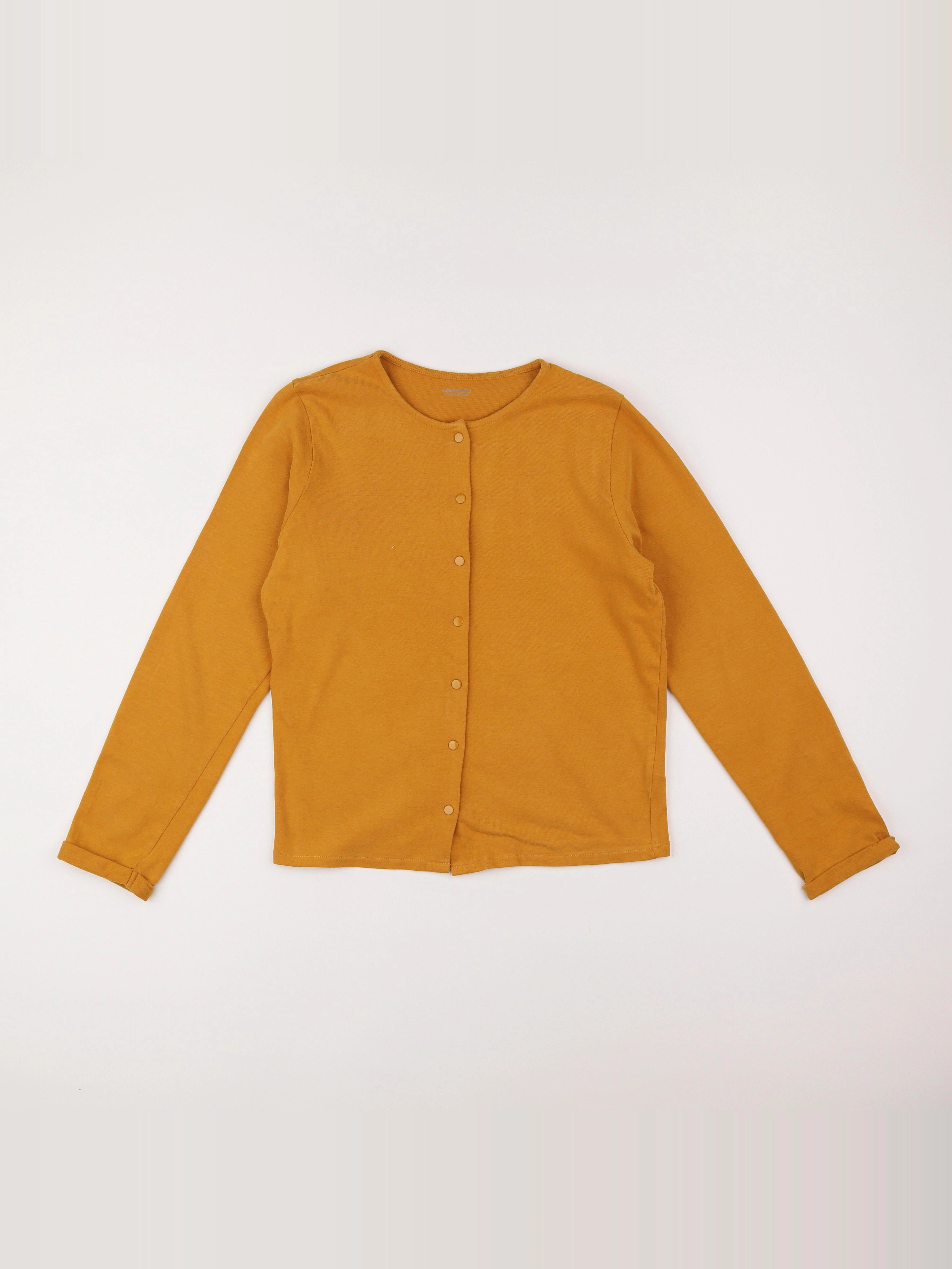 Vertbaudet - sweat jaune - 14 ans