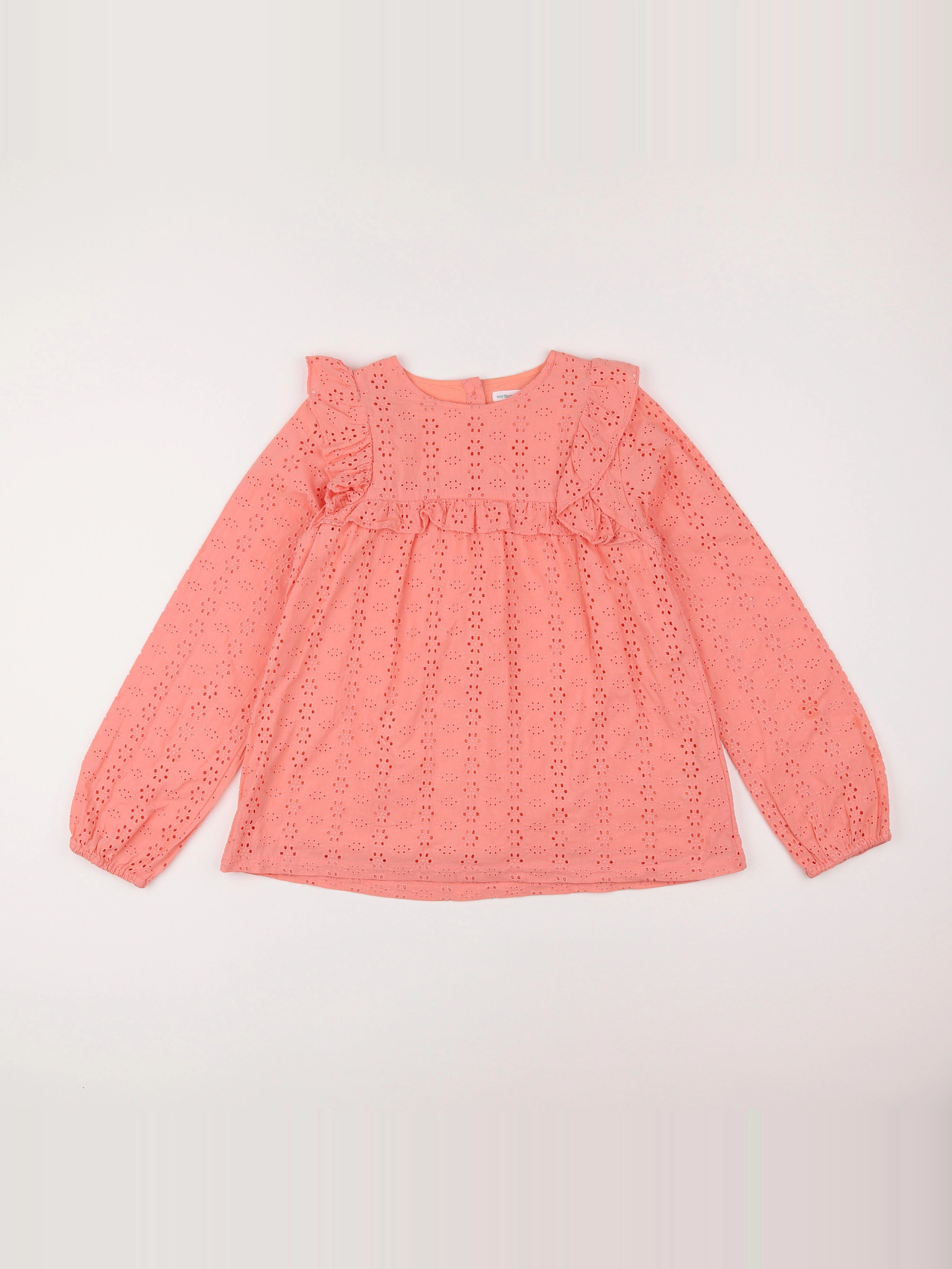 Vertbaudet - blouse rose - 14 ans