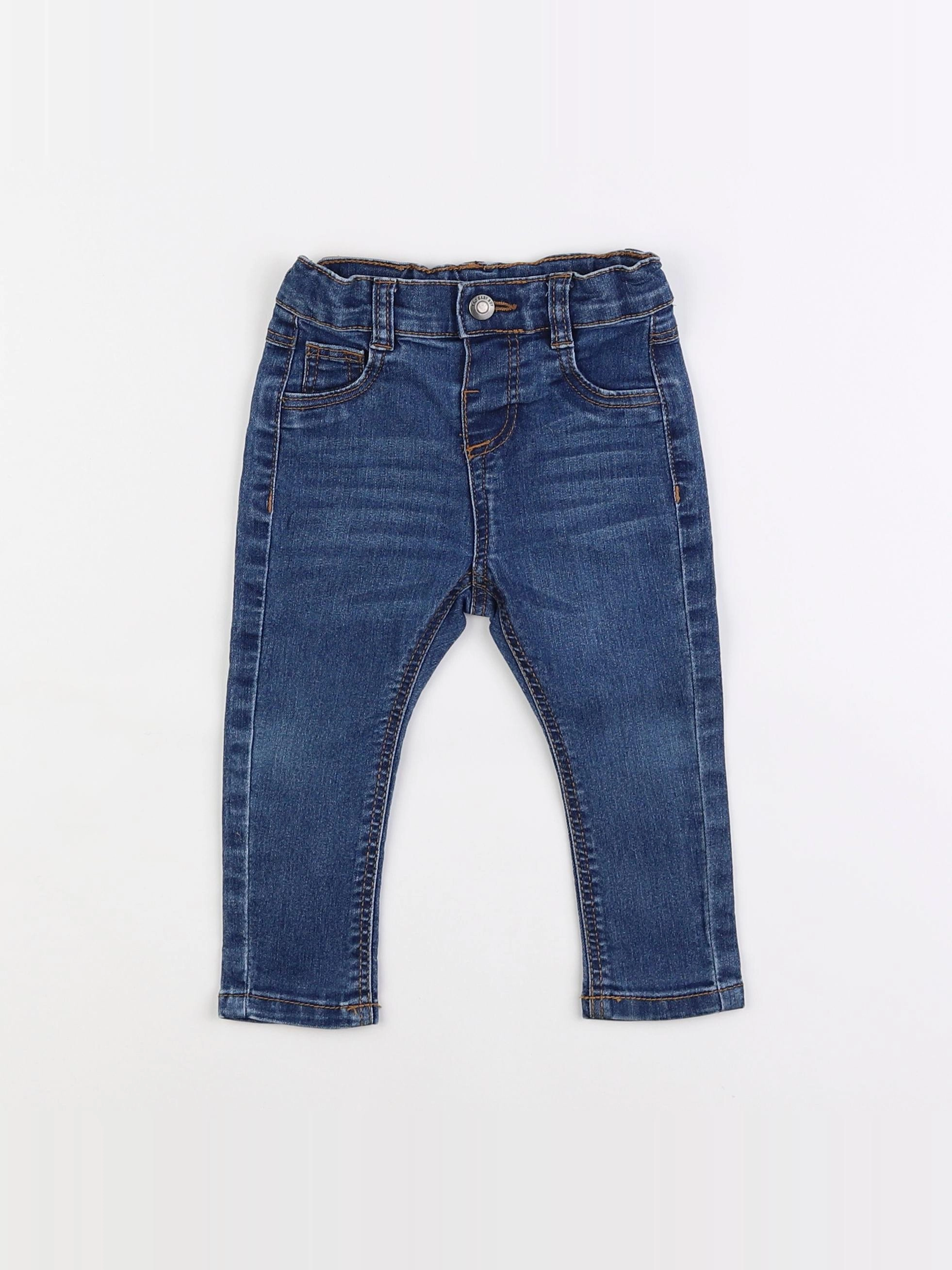 Tape à l'oeil - jegging bleu - 12 mois