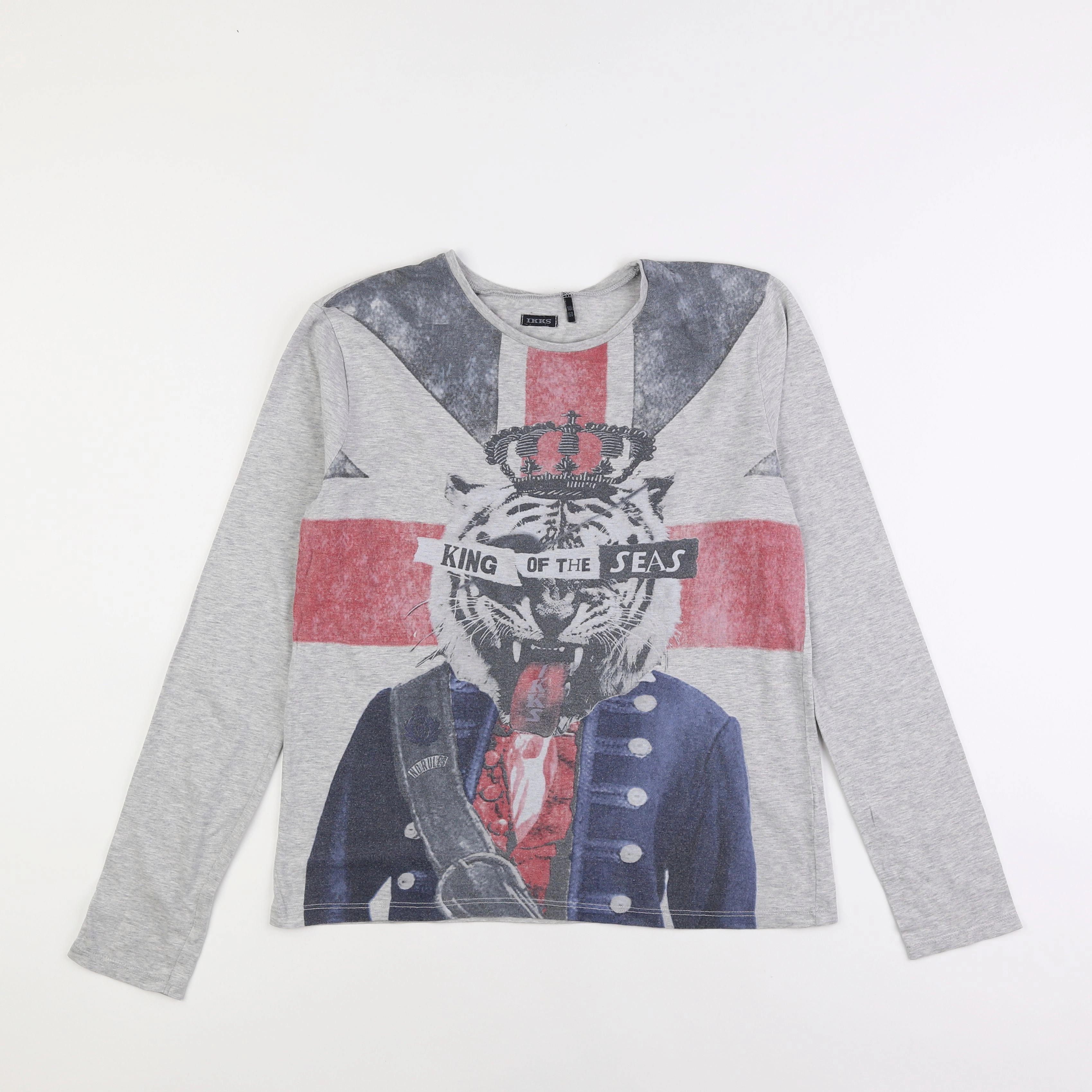 IKKS - tee-shirt gris - 14 ans