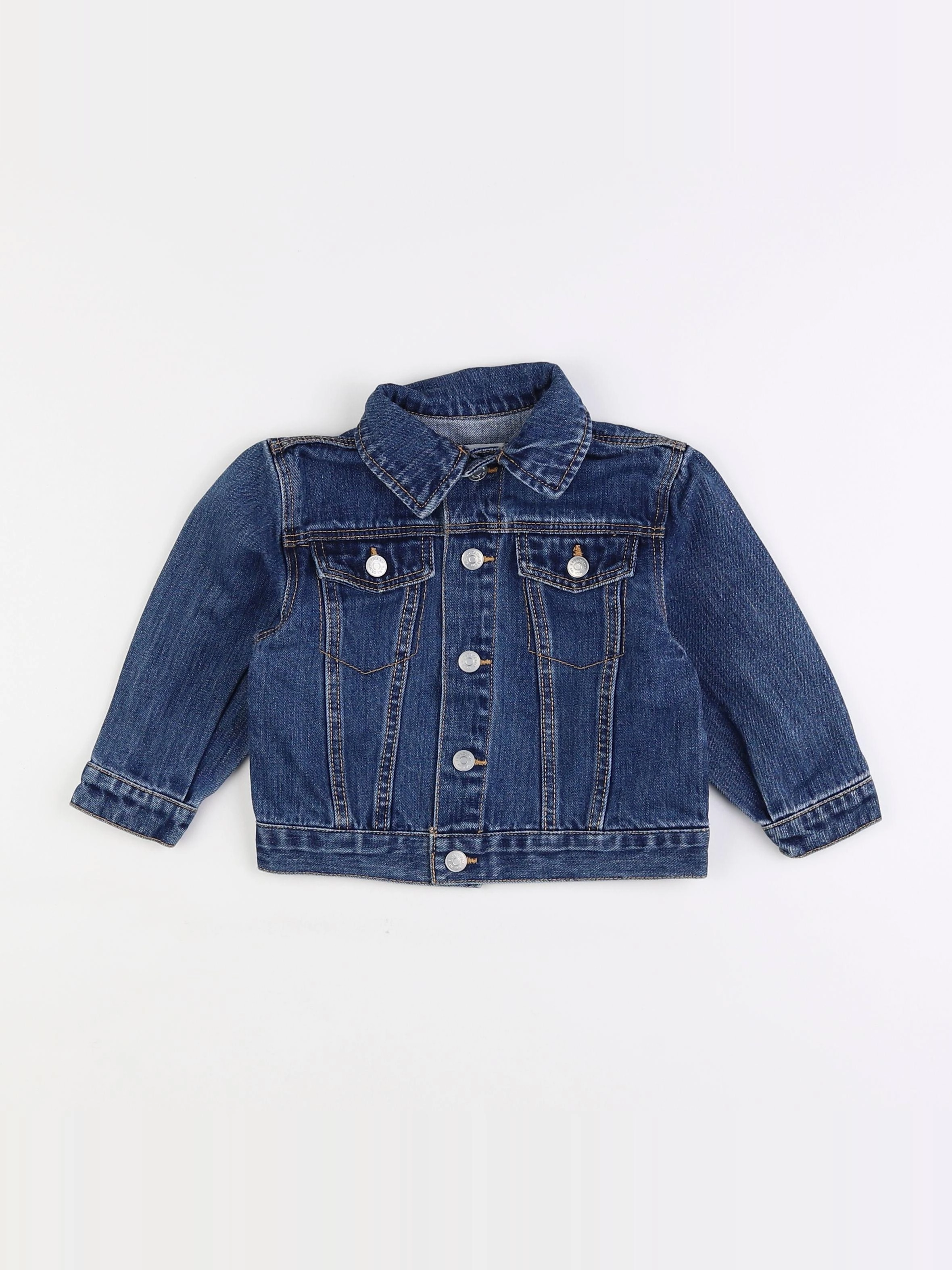 Zara - veste bleu - 12/18 mois