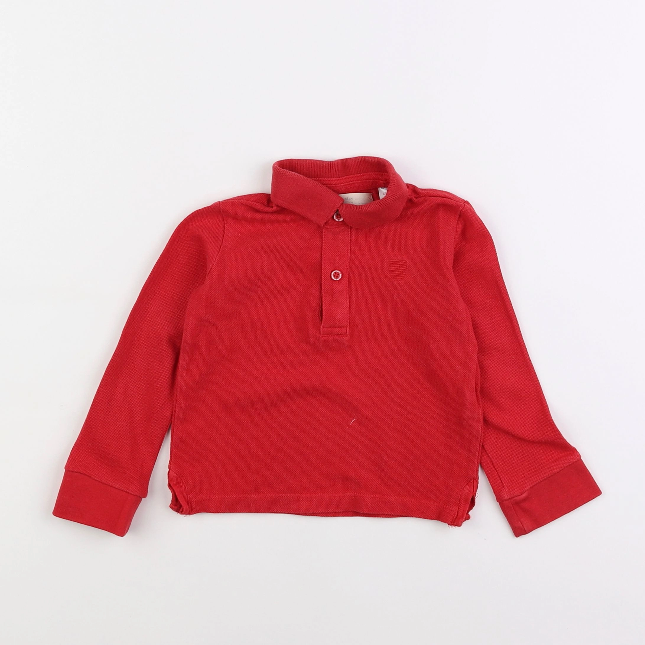 Zara - polo rouge - 12/18 mois